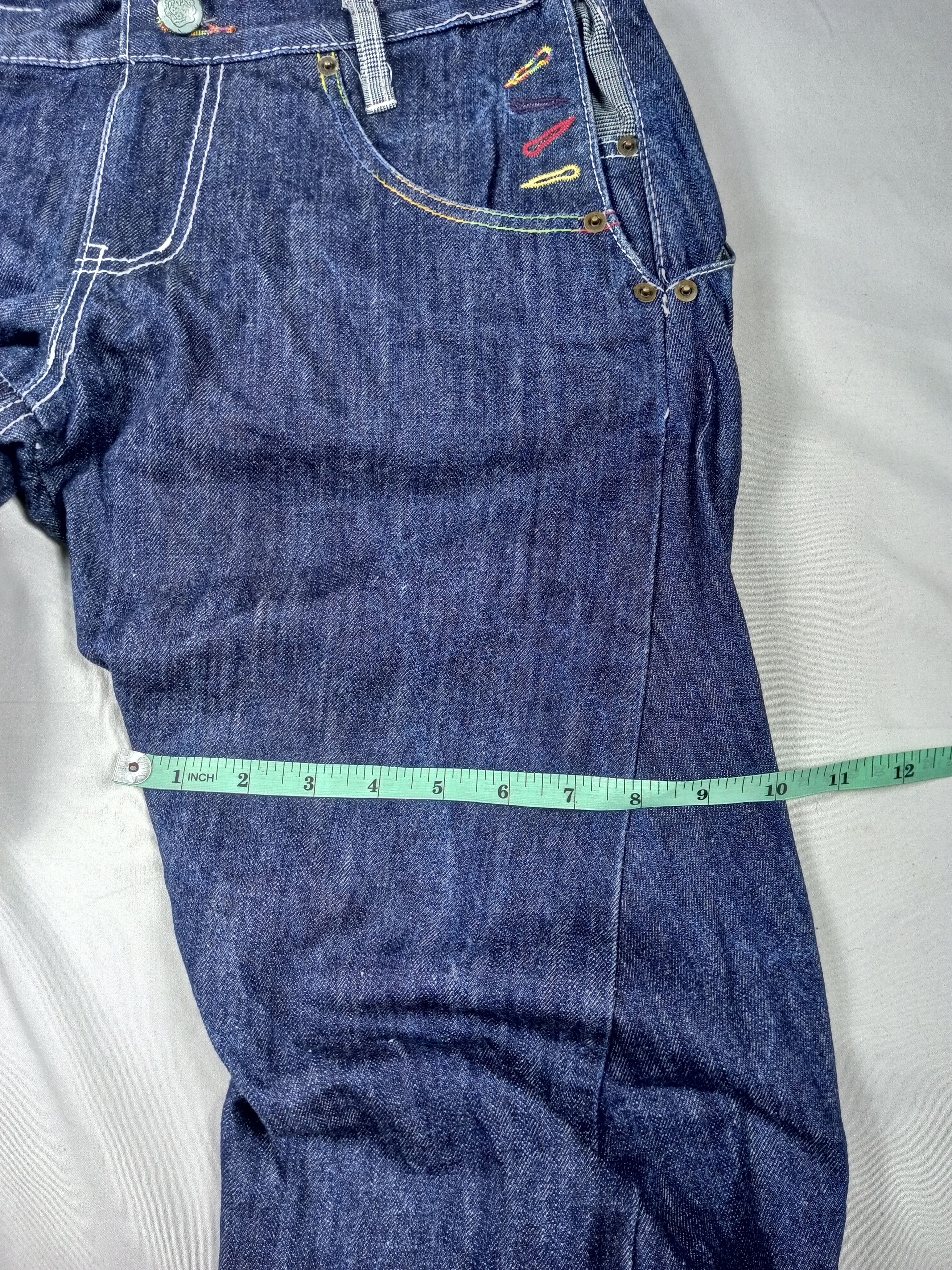 Japanese Brand BreathMINT Double Waist Japan Raw Denim Y2K Size US 32 / EU 48 - 13 Thumbnail