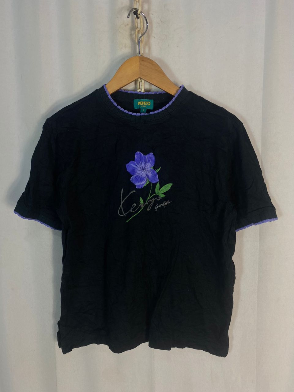 Designer × Kenzo Kanzo golf spellout tshirt Size S / US 4 / IT 40 - 3 Thumbnail