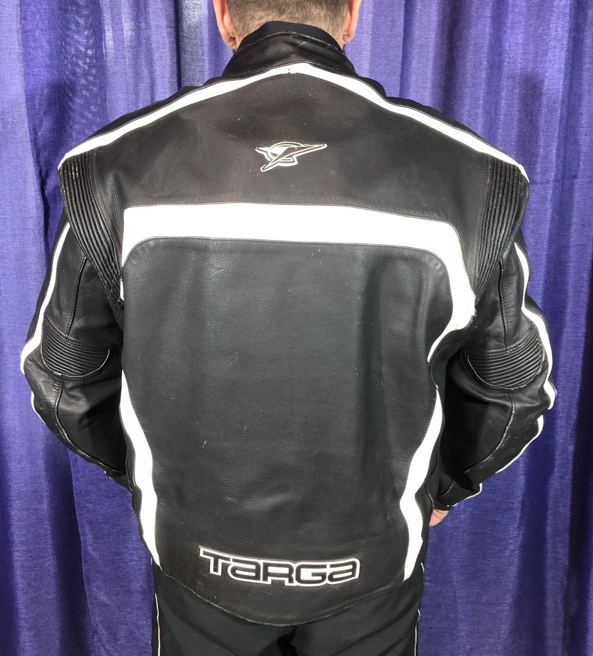 Dainese × Honda × Yamaha Targa Motorcycle leather jacket Racing Size US XL / EU 56 / 4 - 4 Thumbnail
