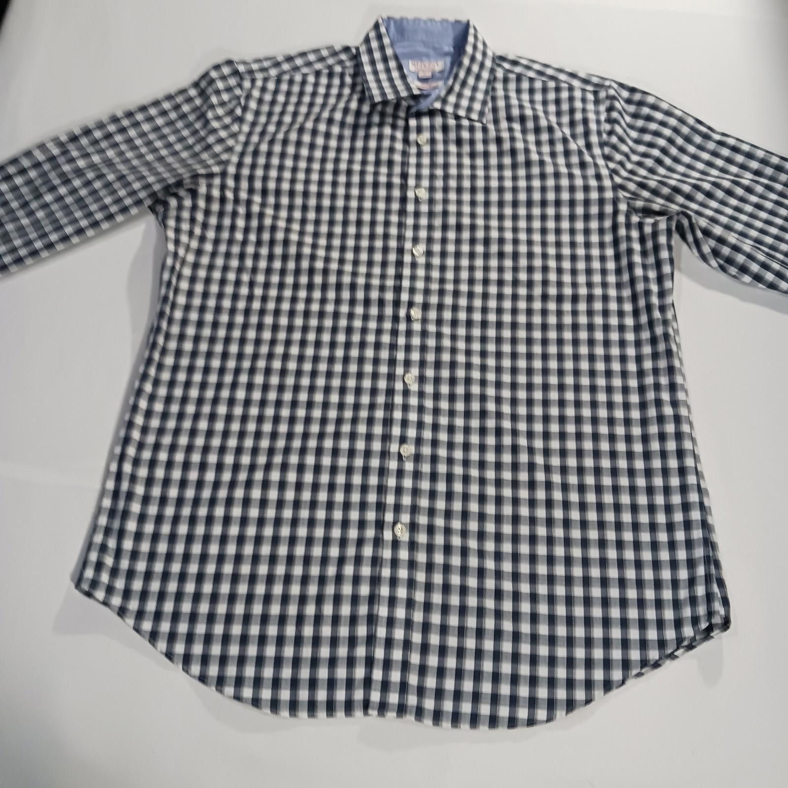 Merona Merona The Ultimate Shirt Men's Black/White Button-Up Size L Size US L / EU 52-54 / 3 - 11 Thumbnail