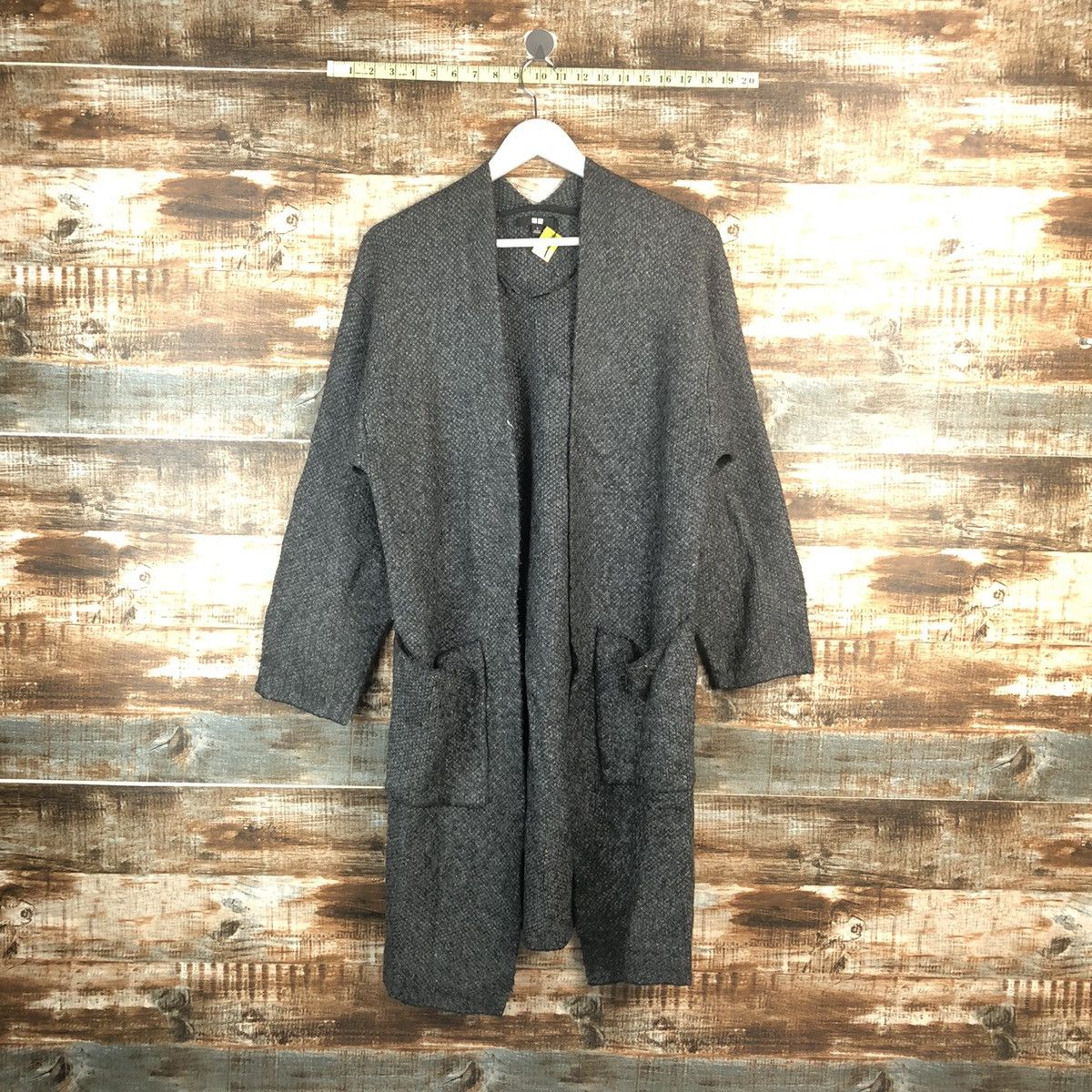 Homespun Knitwear Uniqlo Grey long Cardigan Knitwear #A2275 Size US S / EU 44-46 / 1 - 1 Thumbnail