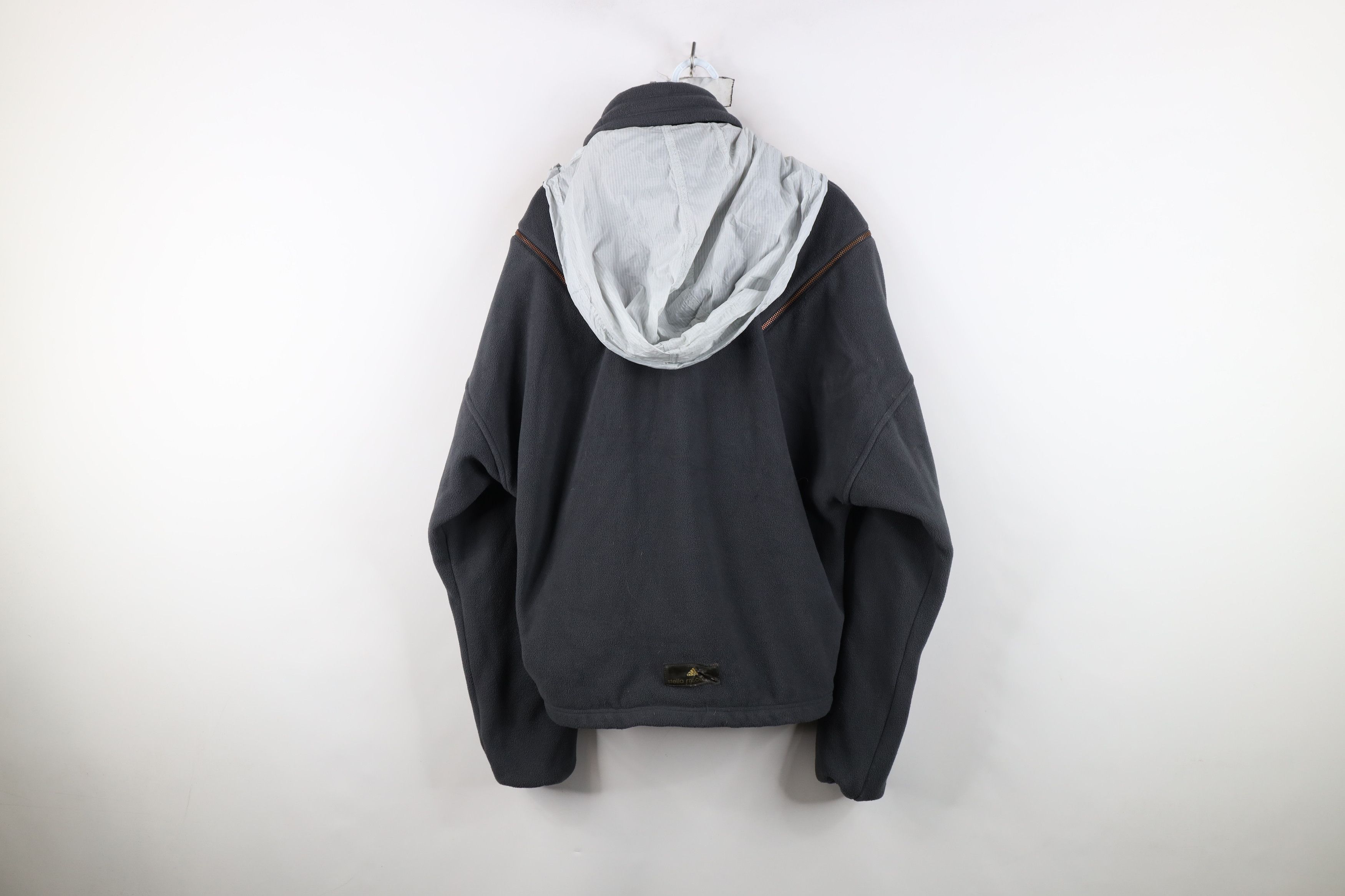 Adidas Adidas Stella Mccartney Funnel Neck Hooded Pullover Sweater Size XS / US 0-2 / IT 36-38 - 13 Thumbnail