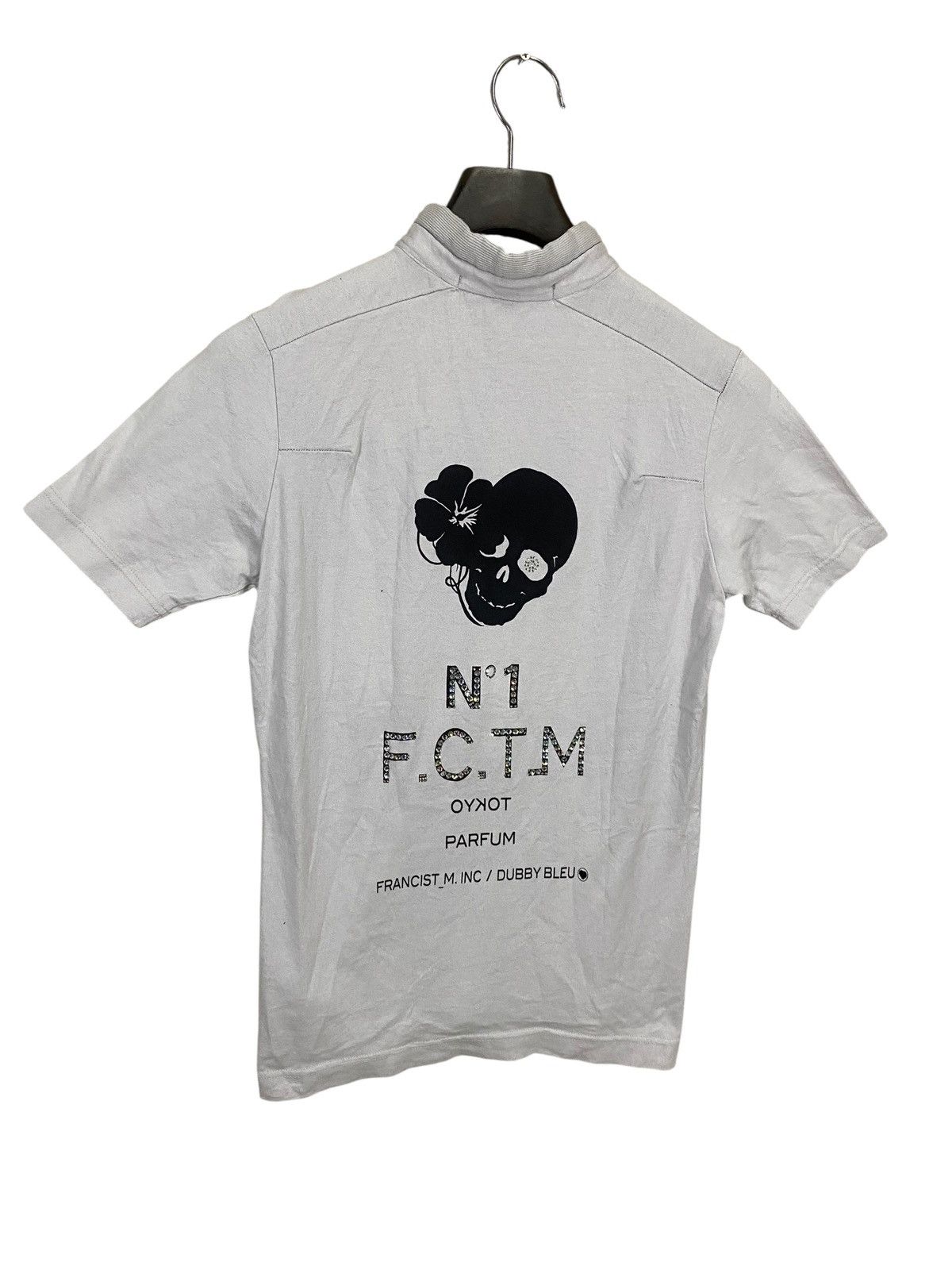 Designer × FranCisT MOR.K.S × Japanese Brand Franci.s.T.MOR.K.S skull spellout tshirt very rare Size M / US 6-8 / IT 42-44 - 5 Thumbnail