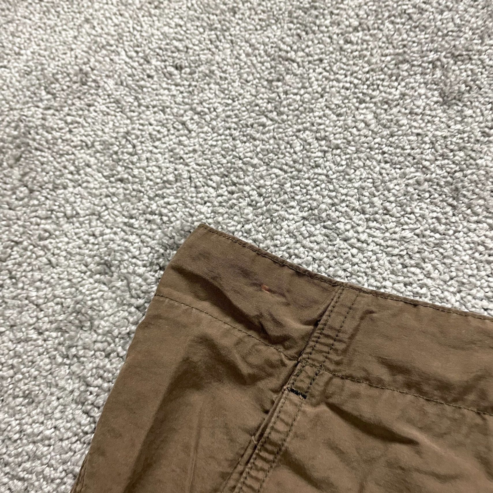 Vintage Columbia Bermuda Shorts Womens Medium Brown Cotton Nylon Casual Outdoor Active Size 32" / US 10 / IT 46 - 6 Thumbnail