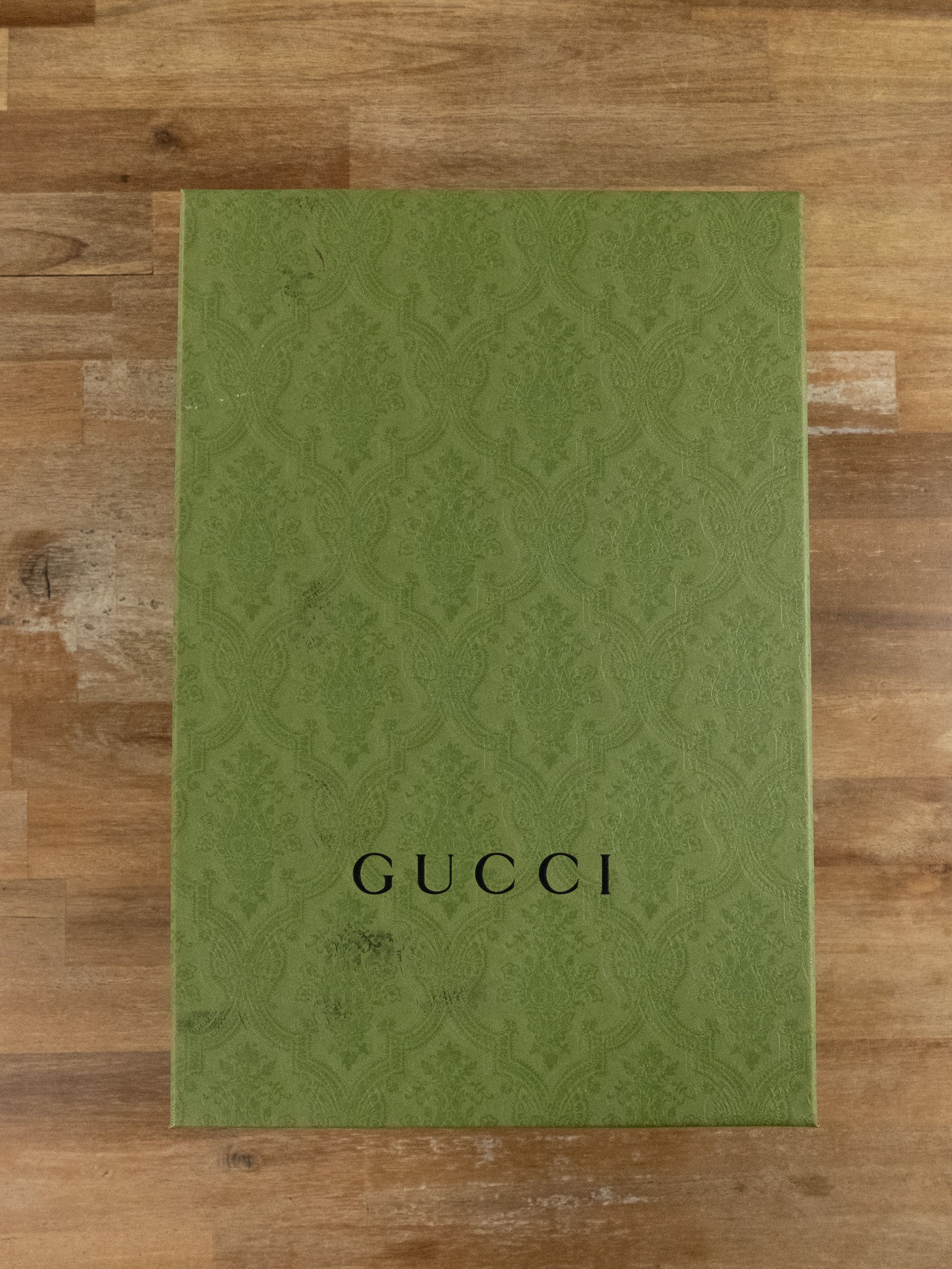 Gucci GUCCI Basket Green Demetra white green low top sneakers 9 Size US 9 / EU 42 - 17 Thumbnail