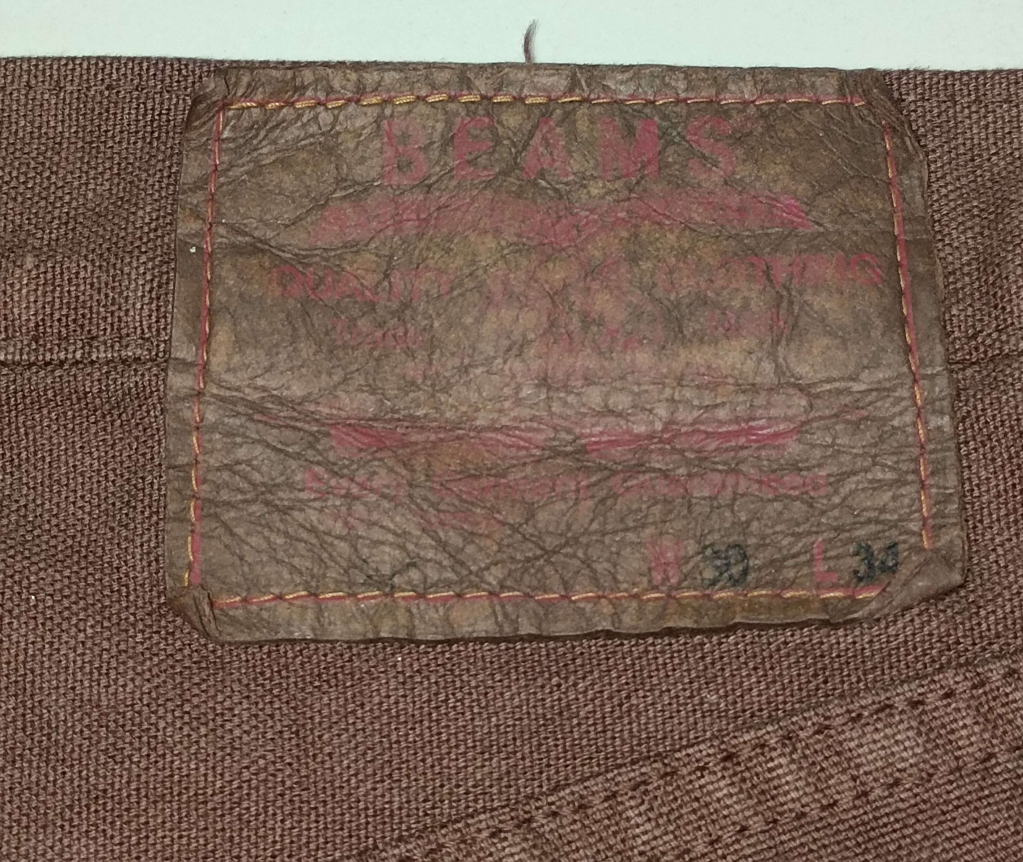 Hysteric Glamour × If Six Was Nine Vintage Beams Japan Brown Jeans Size US 30 / EU 46 - 6 Thumbnail