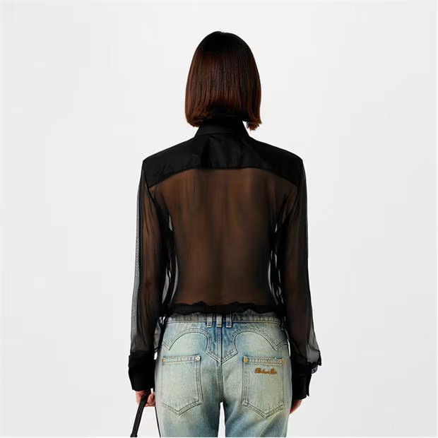 Balmain o1g2r1mq1024 Shirt in Noir Size M / US 6-8 / IT 42-44 - 5 Thumbnail