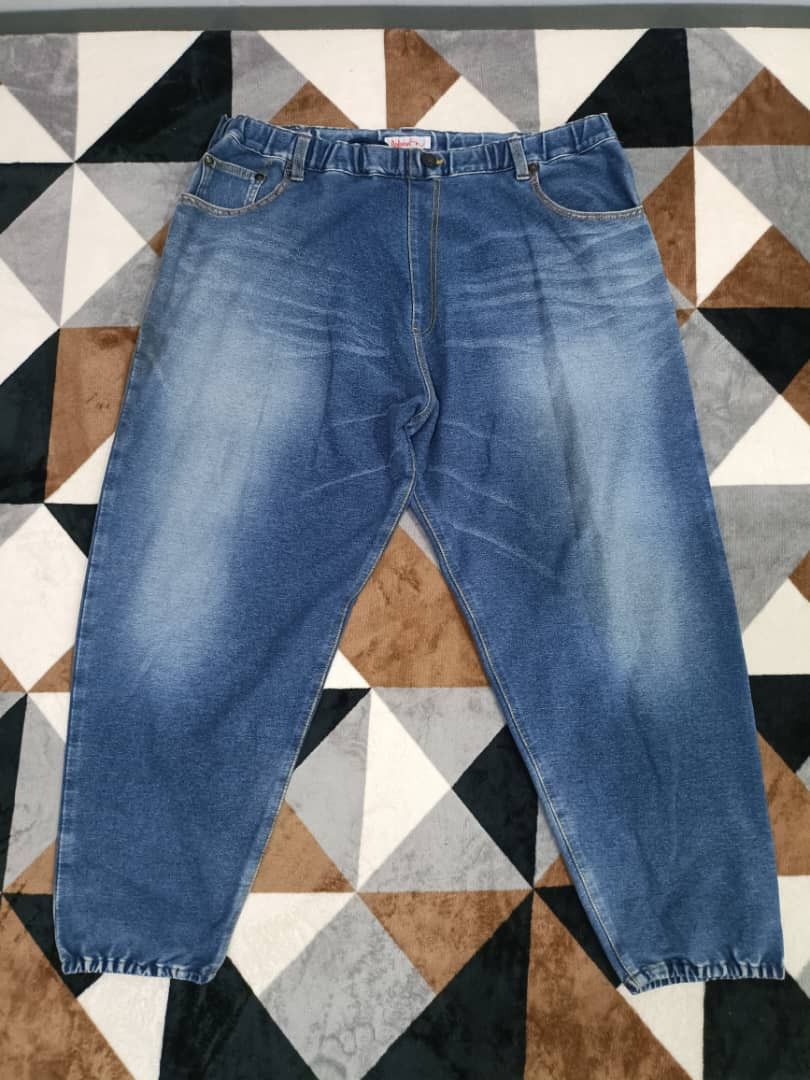 Japanese Brand Vintage Bobson Japan Baggy Denim Jogger Pant Size US 42 / EU 58 - 1 Thumbnail