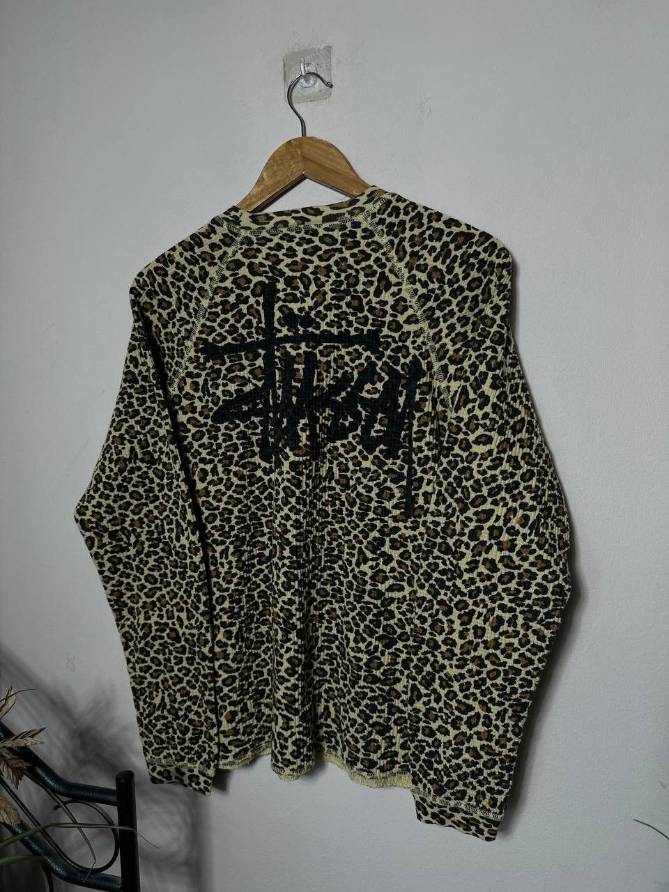 Stussy Stussy Basic Thermal Leopard | Grailed