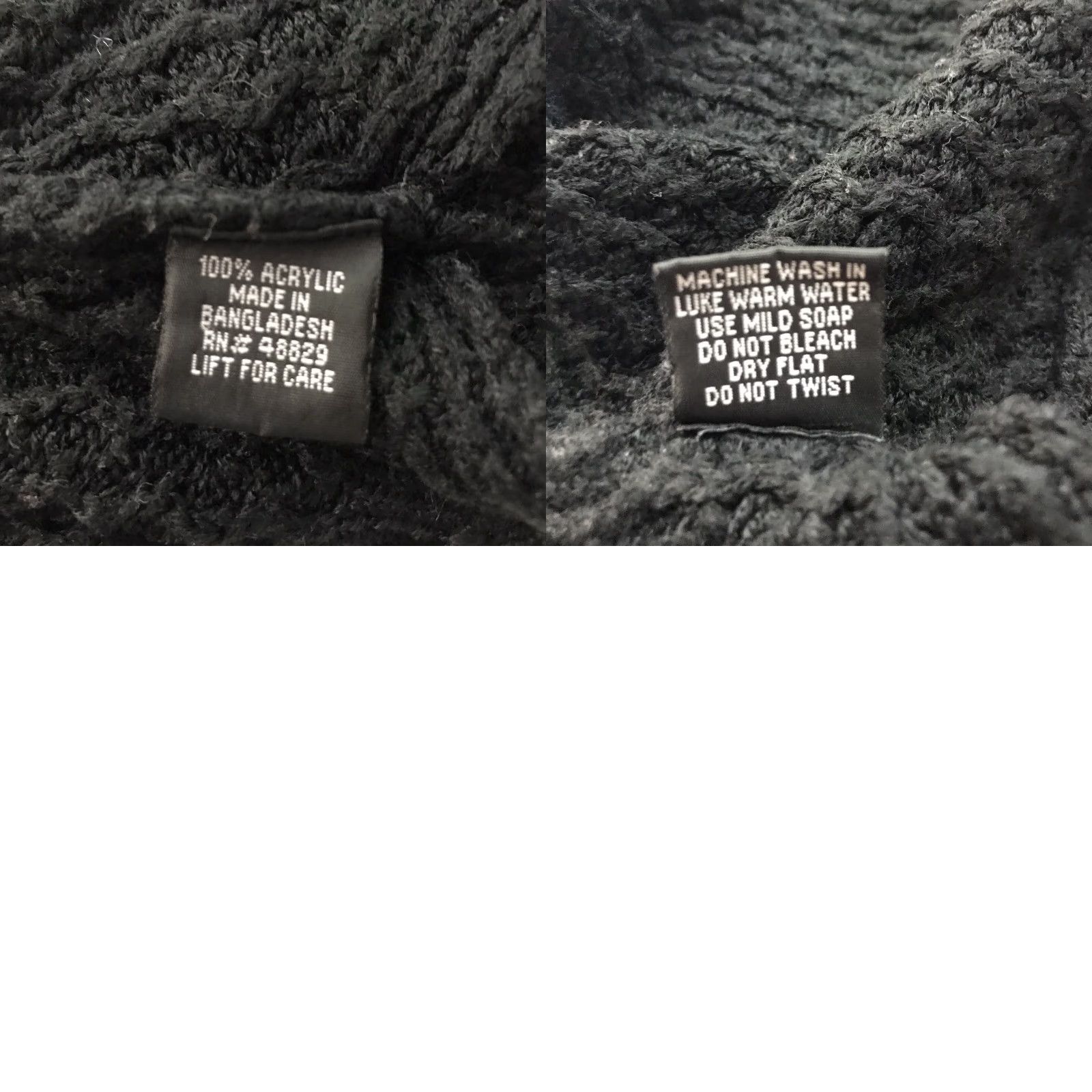 Vintage Love By Chelsey Women's Cardigan Sweater Open Front Long Sleeve Black Fall Winter L Size L / US 10 / IT 46 - 8 Thumbnail