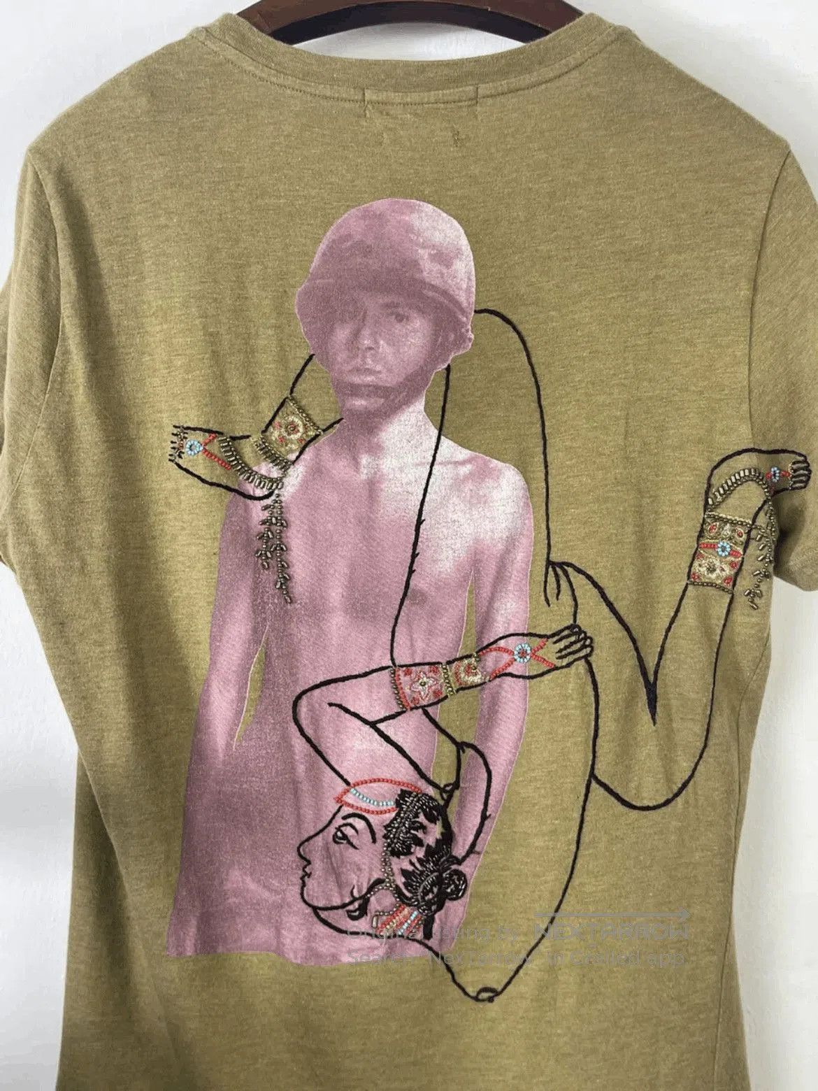 Alexander McQueen Sz 44 Alexander Mcqueen 04SS Painting Tee. Size US S / EU 44-46 / 1 - 2 Thumbnail