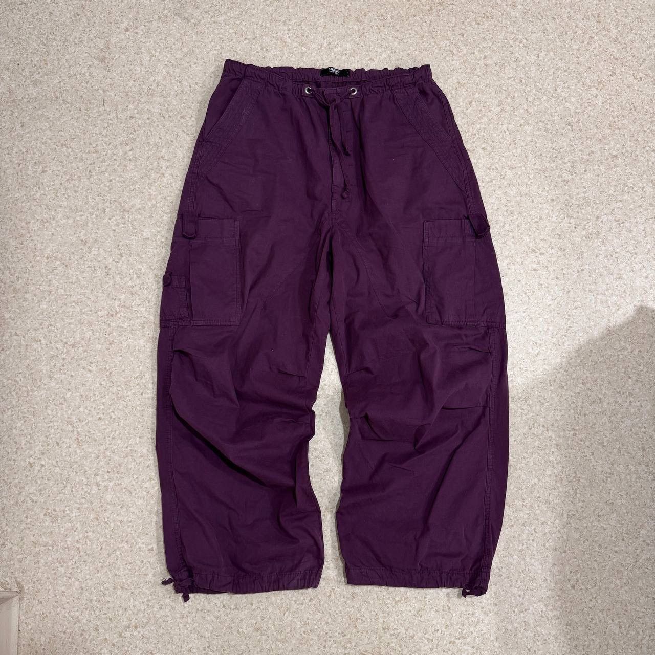 Jaded London × Japanese Brand RARE Jaded London Oversized Parachute Pants Japanese Fit Y2K Size US 32 / EU 48 - 1 Thumbnail