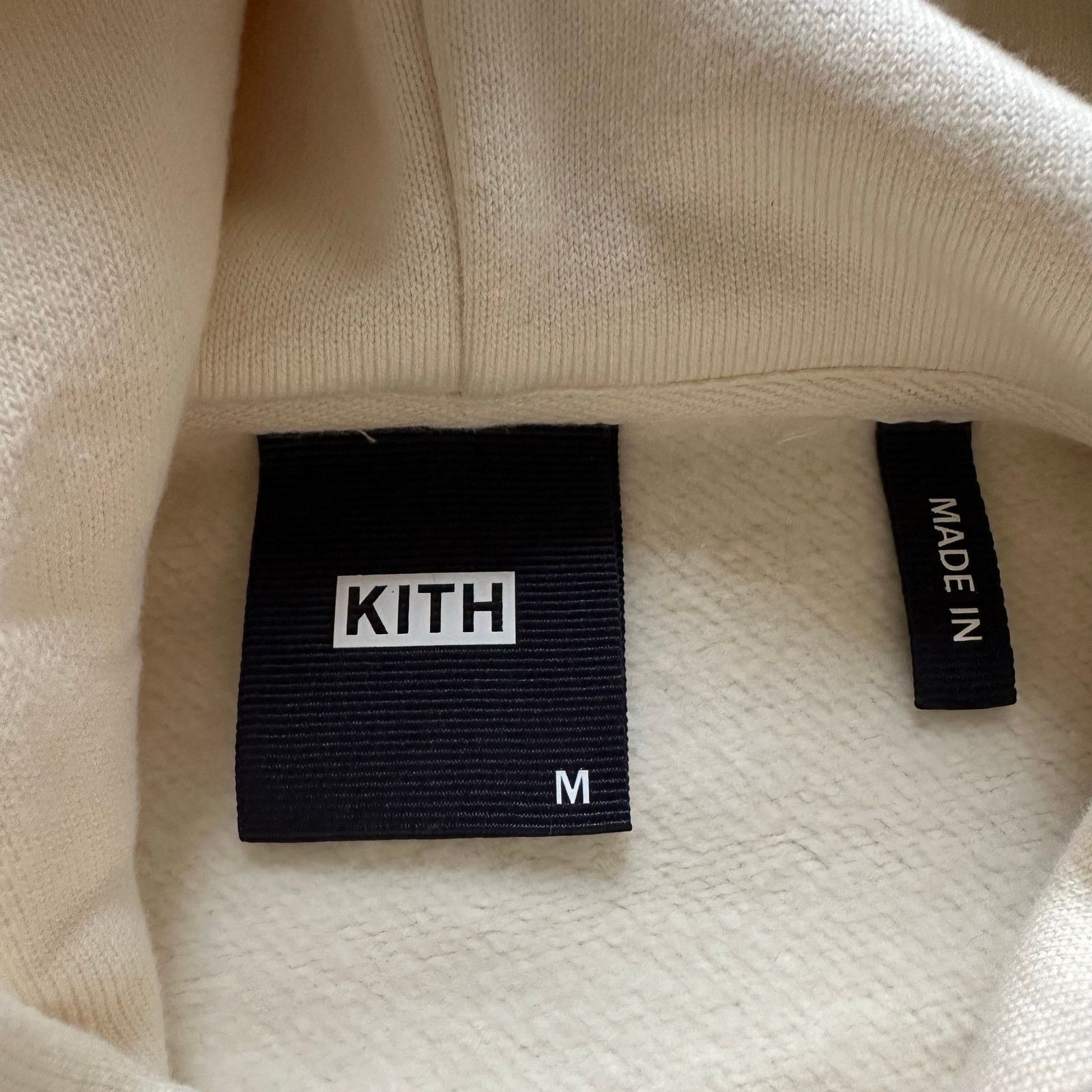 Kith Kith Kithmas Snowman Embroidery Hoodie in Cream Size US M / EU 48-50 / 2 - 4 Thumbnail