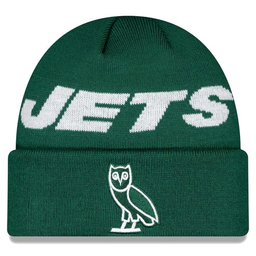 October's Very Own OVO x NFL New York Jets x New Era Beanie Size ONE SIZE - 1 Thumbnail
