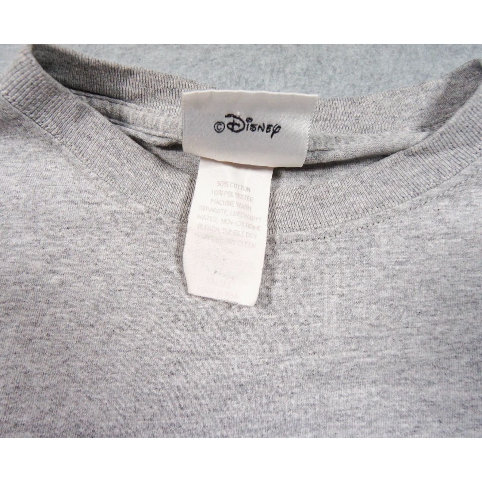 Disney VINTAGE Disney Shirt Mens Small Gray Pocket Tee Mickey Mouse 90s Y2K Adult Shirt S Gray Disney 90s Mens Size US S / EU 44-46 / 1 - 7 Thumbnail