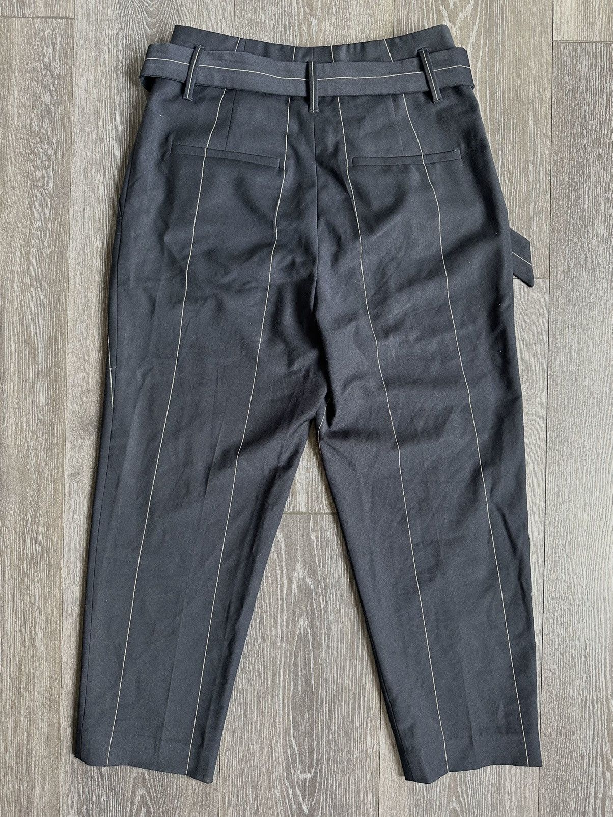 Brunello Cucinelli Classic Brunello Cucinelli Striped Trousers with Waistband Size 26" / US 2 / IT 38 - 2 Thumbnail