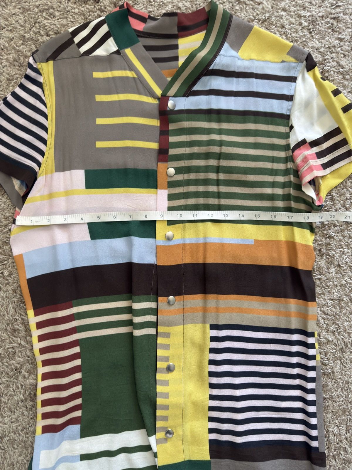 Rick Owens SS20 Tecautl Golf Shirt Button Up Size US M / EU 48-50 / 2 - 3 Thumbnail