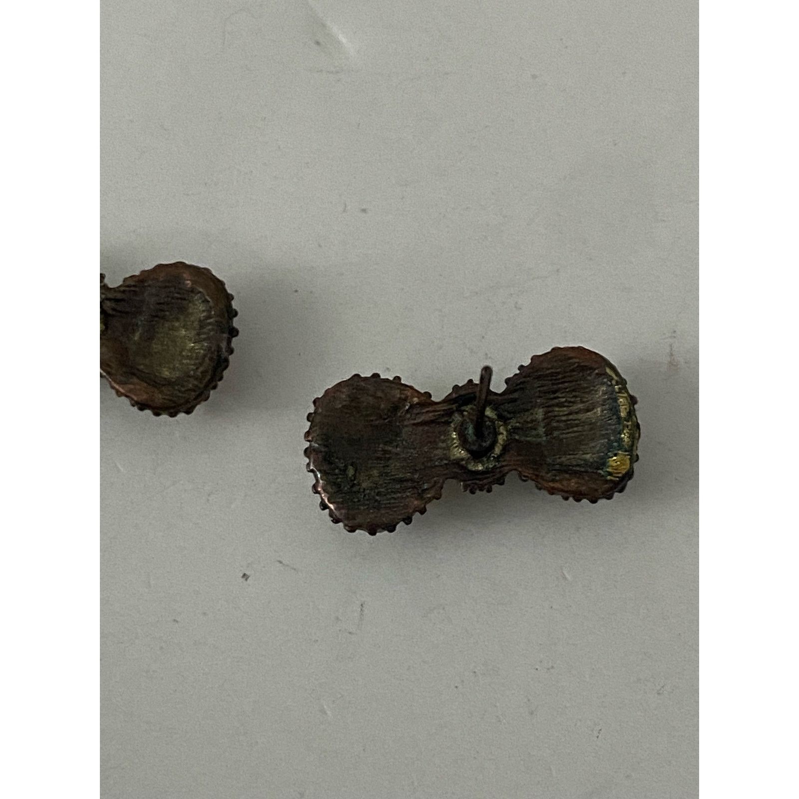 Vintage vintage crystal bow earrings tone Size ONE SIZE - 5 Thumbnail