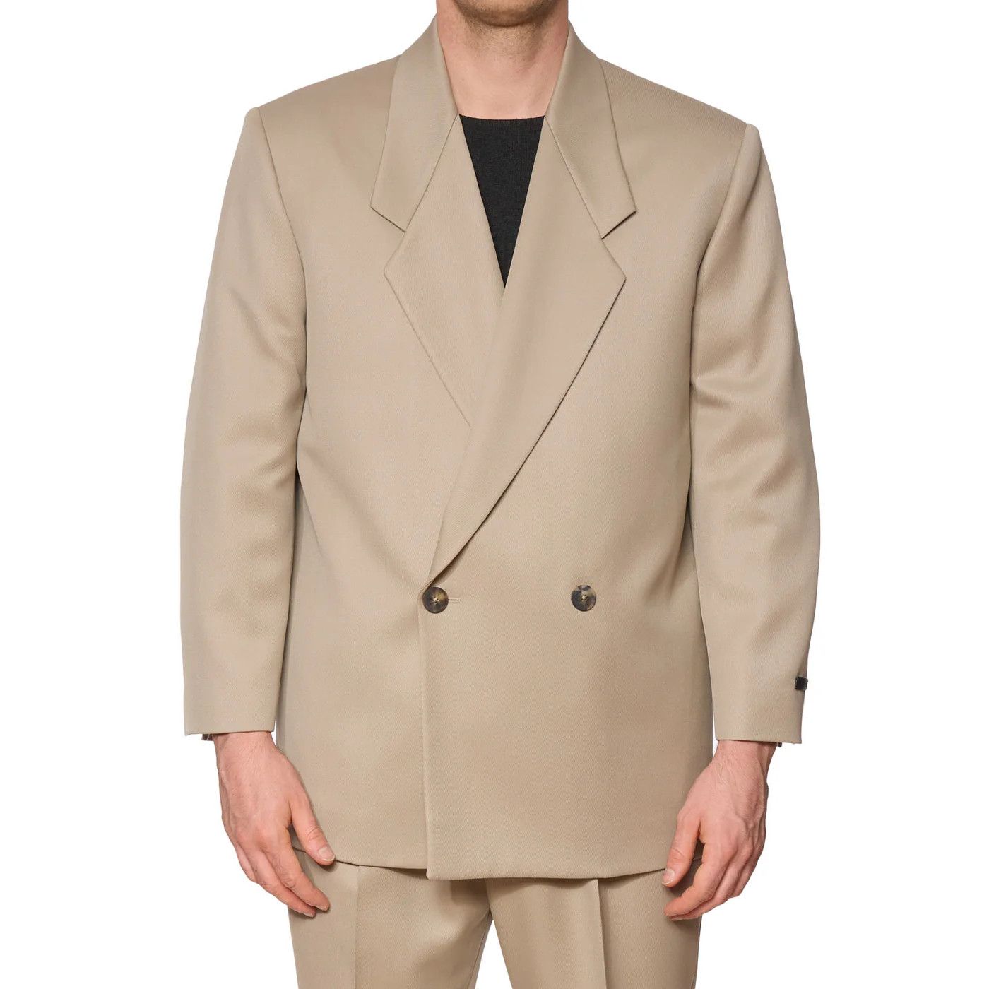 Fear of God FEAR OF GOD Dusty Beige Eternal Wool DB Suit Jacket Size 40R - 2 Thumbnail