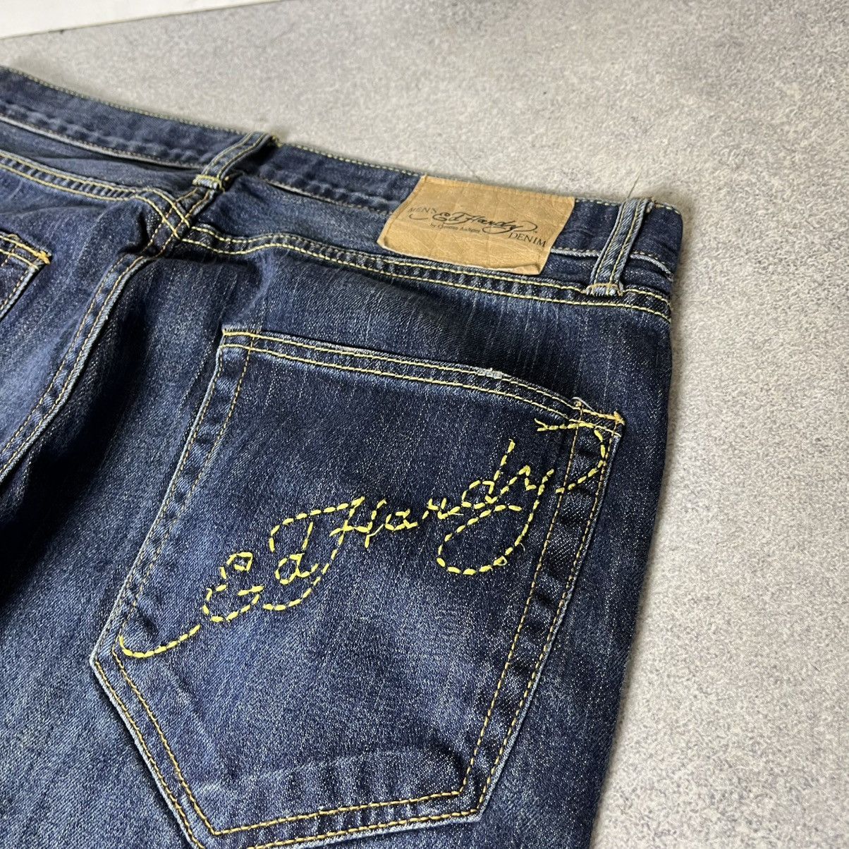 Ed Hardy Vintage Ed Hardy Jeans Baggy Japanese Y2K Size US 34 / EU 50 - 5 Thumbnail