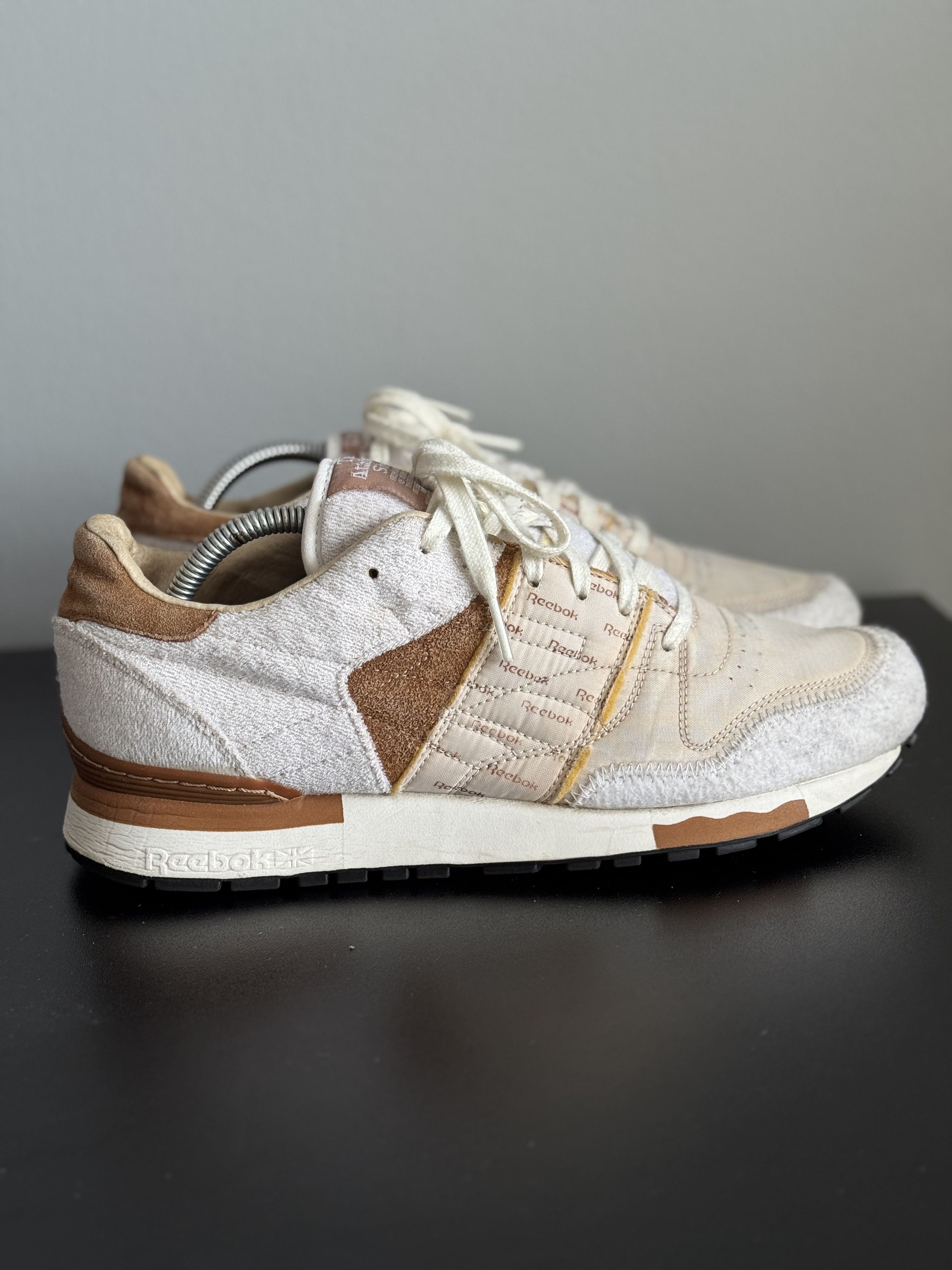 Reebok Garbstore x Reebok Classic Leather 6000 Green selvedge cp Size US 9 / EU 42 - 3 Thumbnail