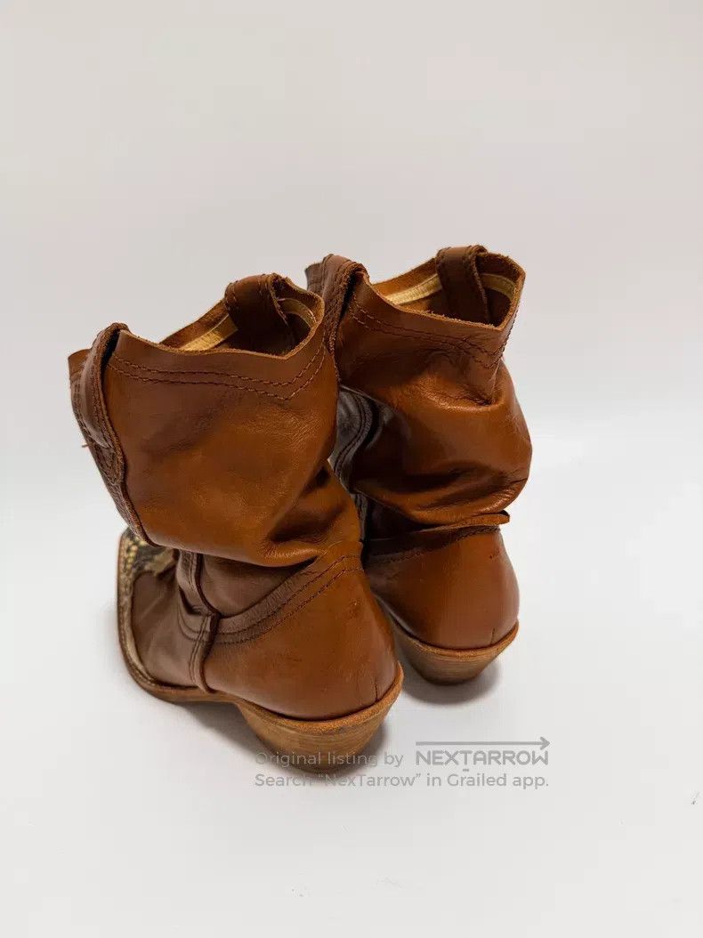 Junya Watanabe Junya Watanabe Western boots with snakeskin toe cap detail Size US 7 / EU 40 - 5 Thumbnail