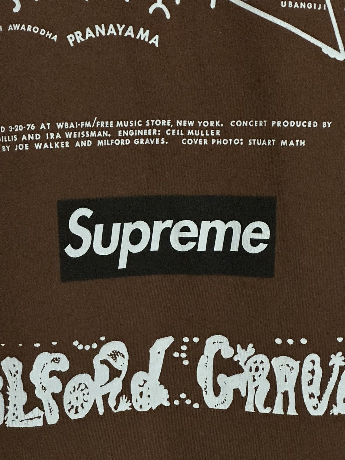 Supreme Supreme Milford Graves Tee Size US L / EU 52-54 / 3 - 3 Thumbnail