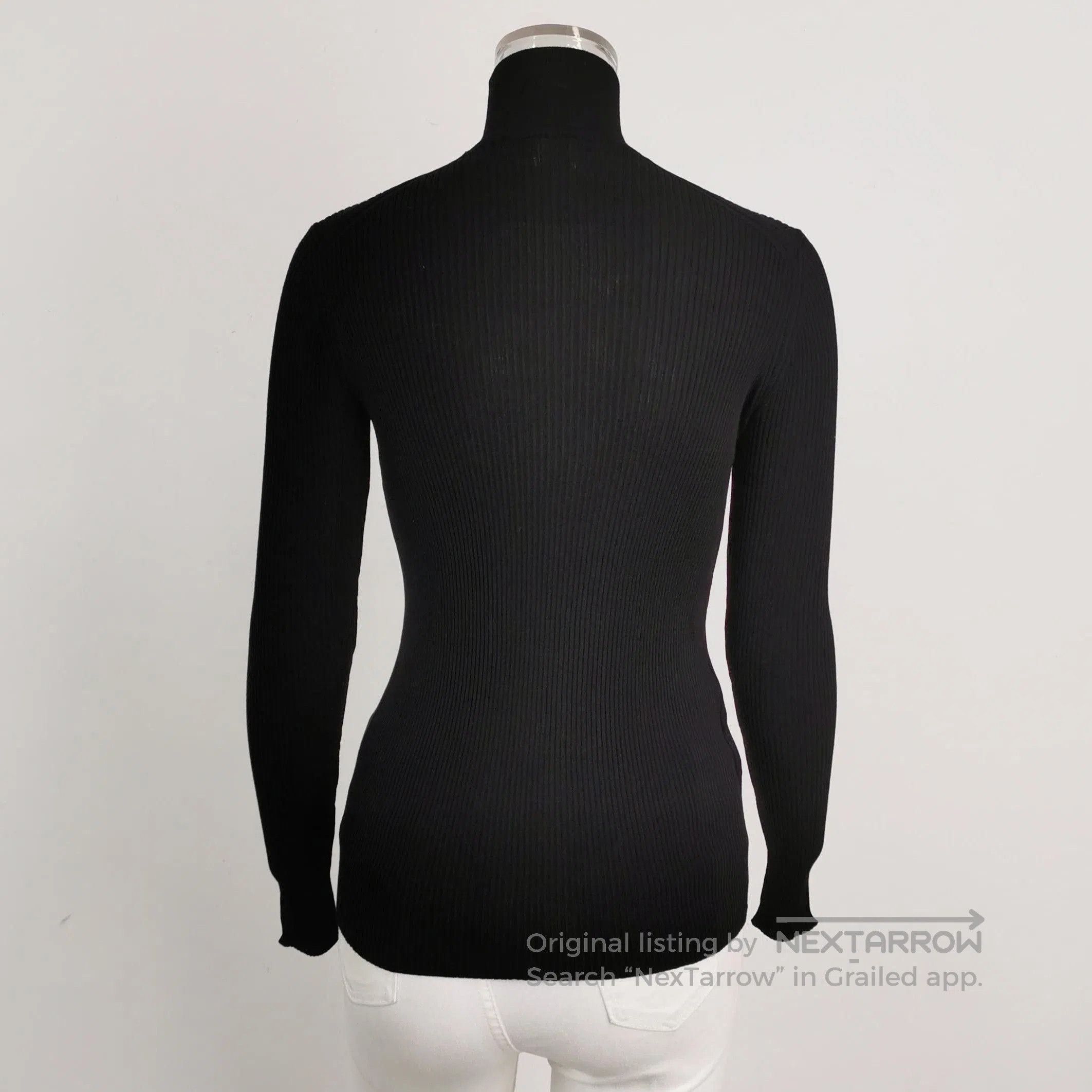 Prada Prada Black Wool Turtleneck Sweater . Size S / US 4 / IT 40 - 3 Thumbnail