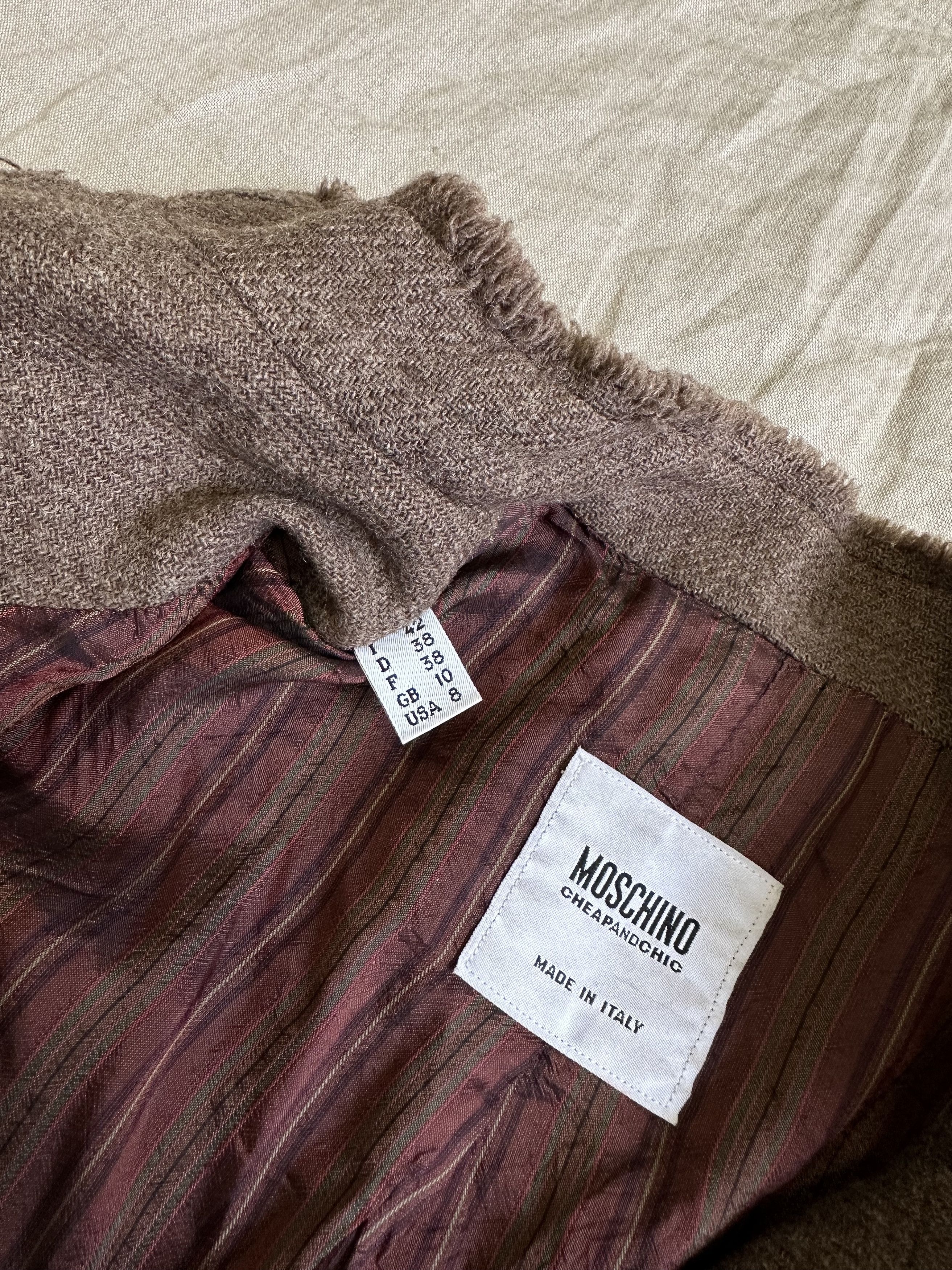 Moschino Moschino Cheap and Chic Vintage Wool Jacket 6353AC Size S / US 4 / IT 40 - 5 Thumbnail