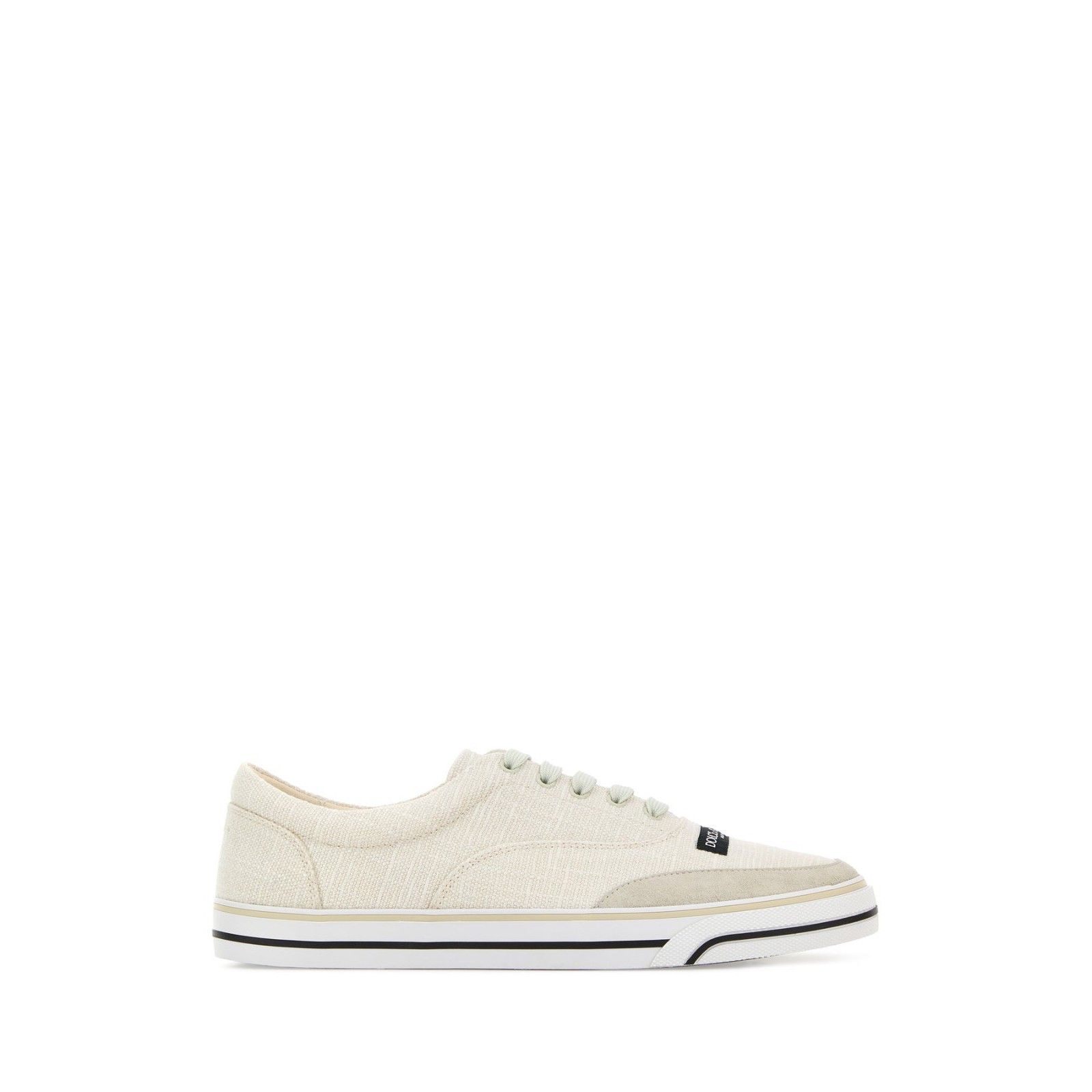 DOLCE&GABBANA DG Sailing White Canvas Sneakers New & Authent