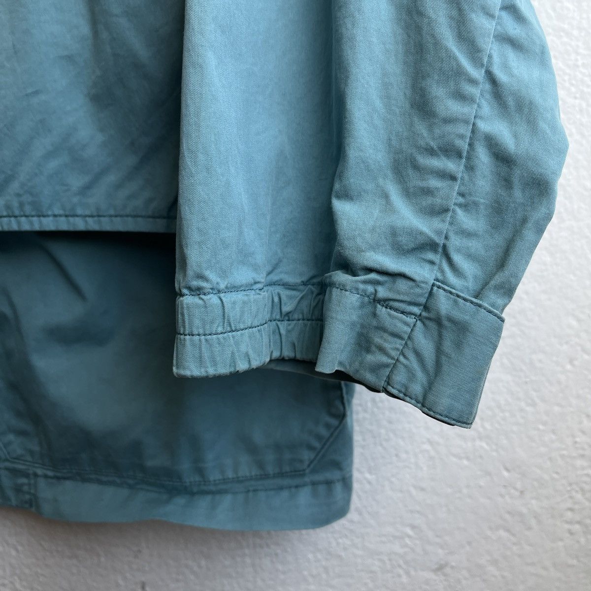 Ne-Net SOFT BLUE ISSEY MIYAKE NE-NET LIGHT HOODIE JACKET Size US L / EU 52-54 / 3 - 8 Thumbnail