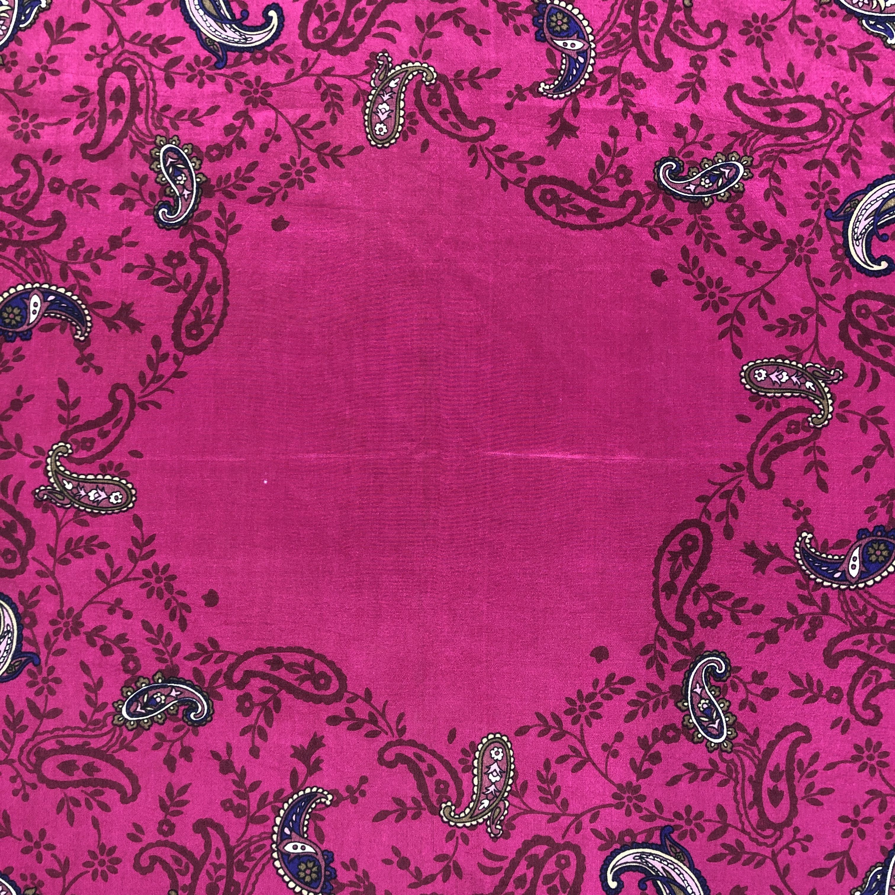 Other × Vintage Vintage SILK Scarf Twill Stole Wraps Scarves Size ONE SIZE - 9 Thumbnail