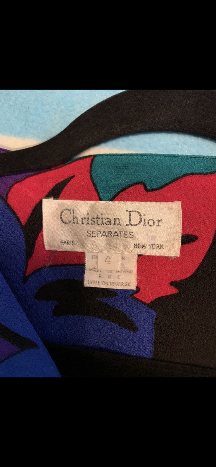 Christian Dior Monsieur 80’s Christian Dior Petites Vintage Top & Pants Size XS / US 0-2 / IT 36-38 - 7 Thumbnail