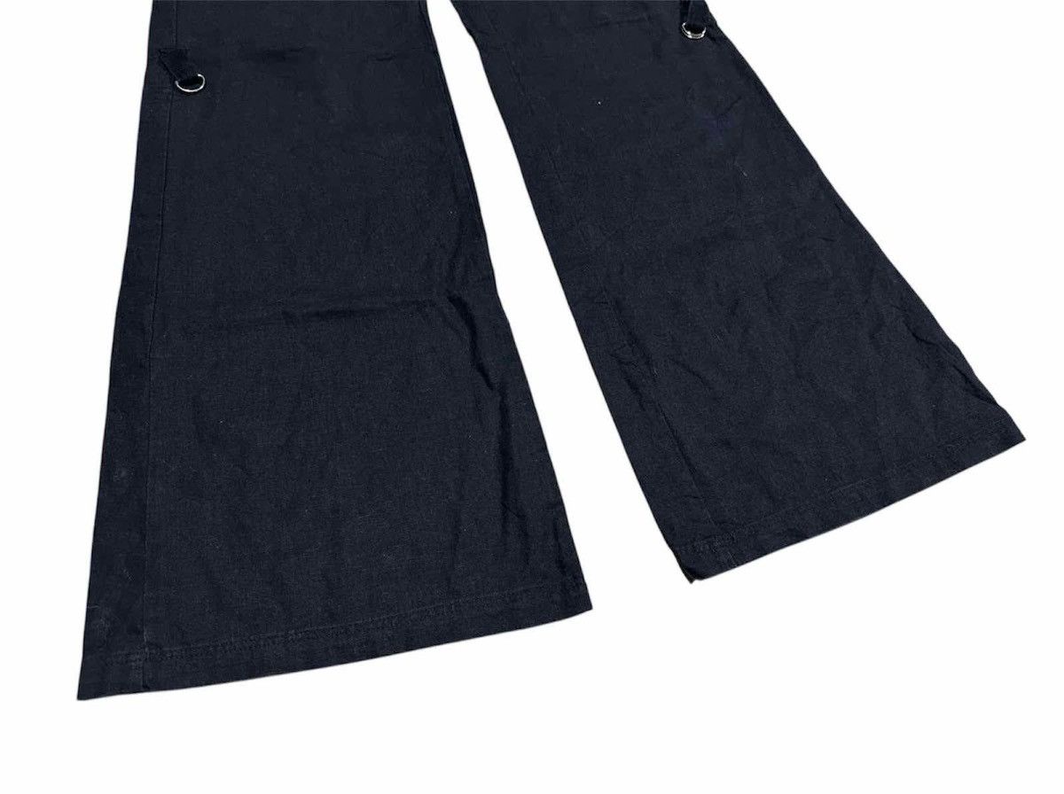 If Six Was Nine × Japanese Brand × Le Grande Bleu (L.G.B.) 🔥Sick Y2K Japanese Brand G.O.A Style Flared Pants Black Size US 30 / EU 46 - 4 Thumbnail