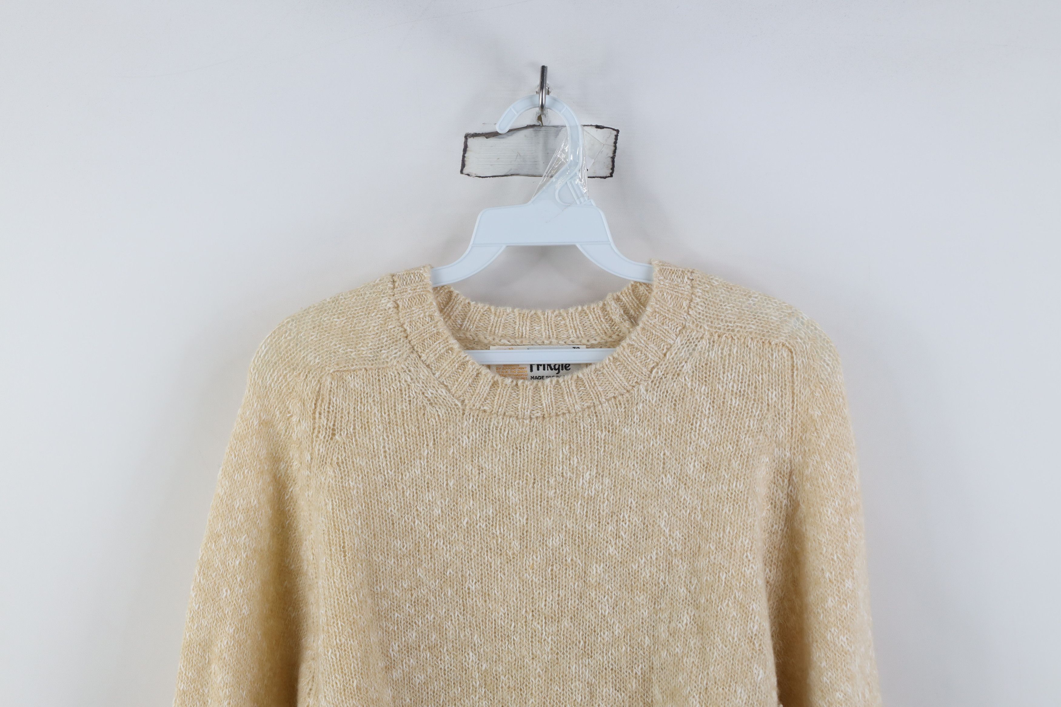 Vintage Vintage 70s Streetwear Lightweight Knit Crewneck Sweater Size XS / US 0-2 / IT 36-38 - 2 Thumbnail