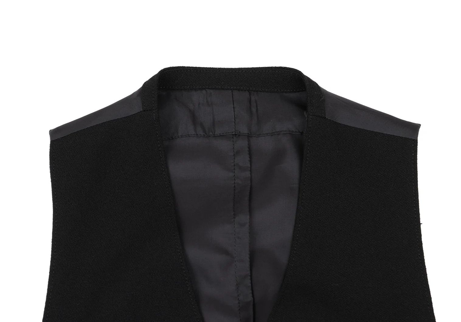 Jean Paul Gaultier Wool Vest in Black, Size 48 Size US M / EU 48-50 / 2 - 2 Thumbnail