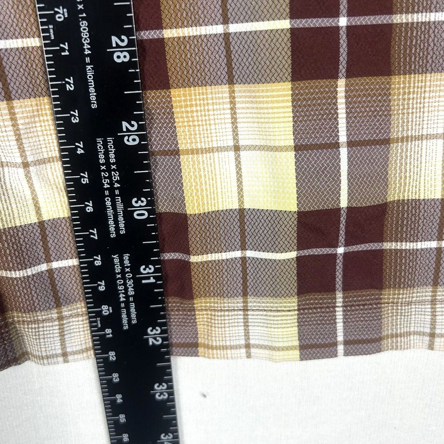 Eddie Bauer Eddie Bauer Flannel Shirt Mens XLT Tall Long Sleeve Plaid Brown Button-Up Pocket Size US XL / EU 56 / 4 - 6 Thumbnail