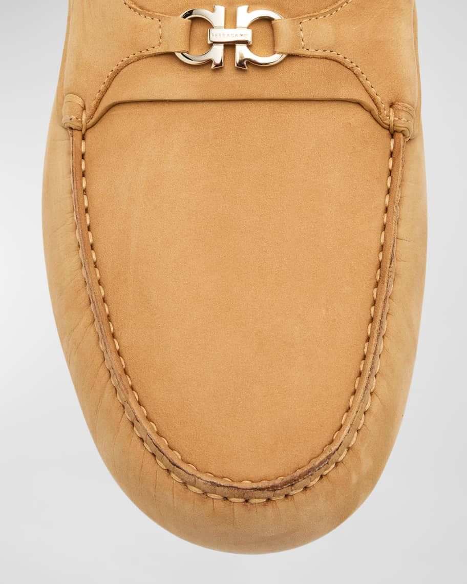 Salvatore Ferragamo o1s1rm0924 Nubuck Loafers in Brown Size US 10 / EU 43 - 4 Thumbnail