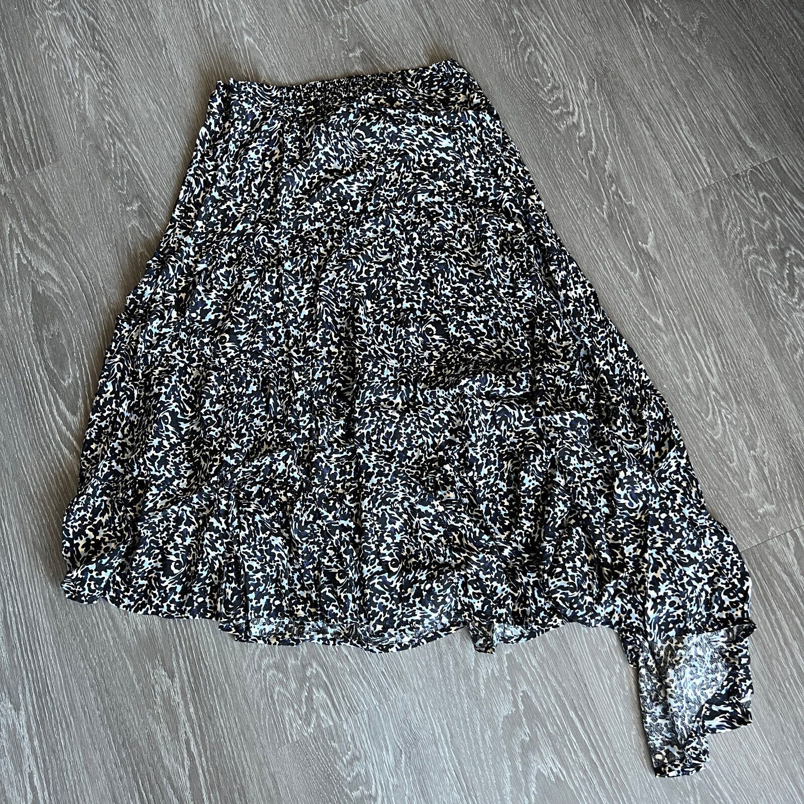 Scotch & Soda Scotch & Soda Skirt Womens Medium Asymmetric Tiered Colorful Size 30" / US 8 / IT 44 - 19 Thumbnail