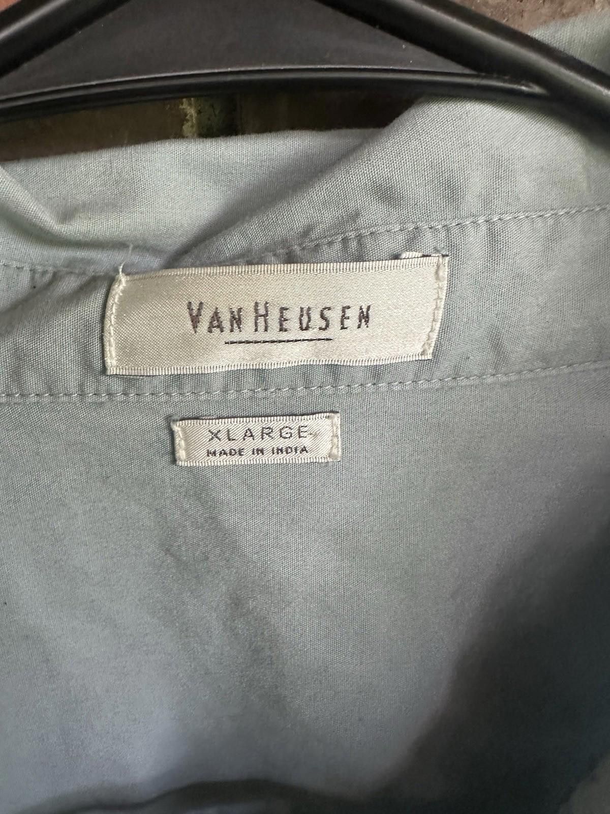 Van Heusen womens van heusen tops xl VTG Button Down 100% Cotton Size XL / US 12-14 / IT 48-50 - 3 Thumbnail