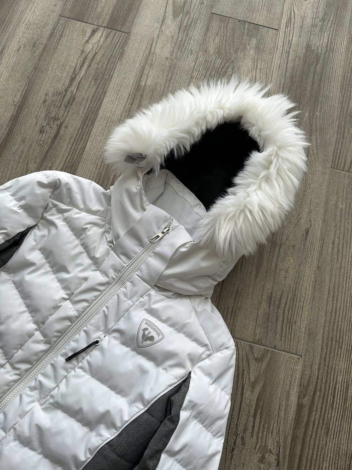 Rossignol Rossignol Ski Faux Fur Woman Heather Rapide White Jacket Size S / US 4 / IT 40 - 8 Thumbnail