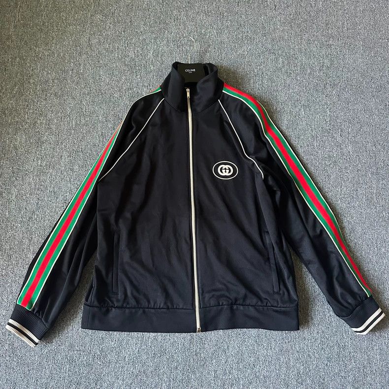Gucci Gucci Size XXXL GG logo red and green webbing double G zipp Size US XXL / EU 58 / 5 - 1 Thumbnail