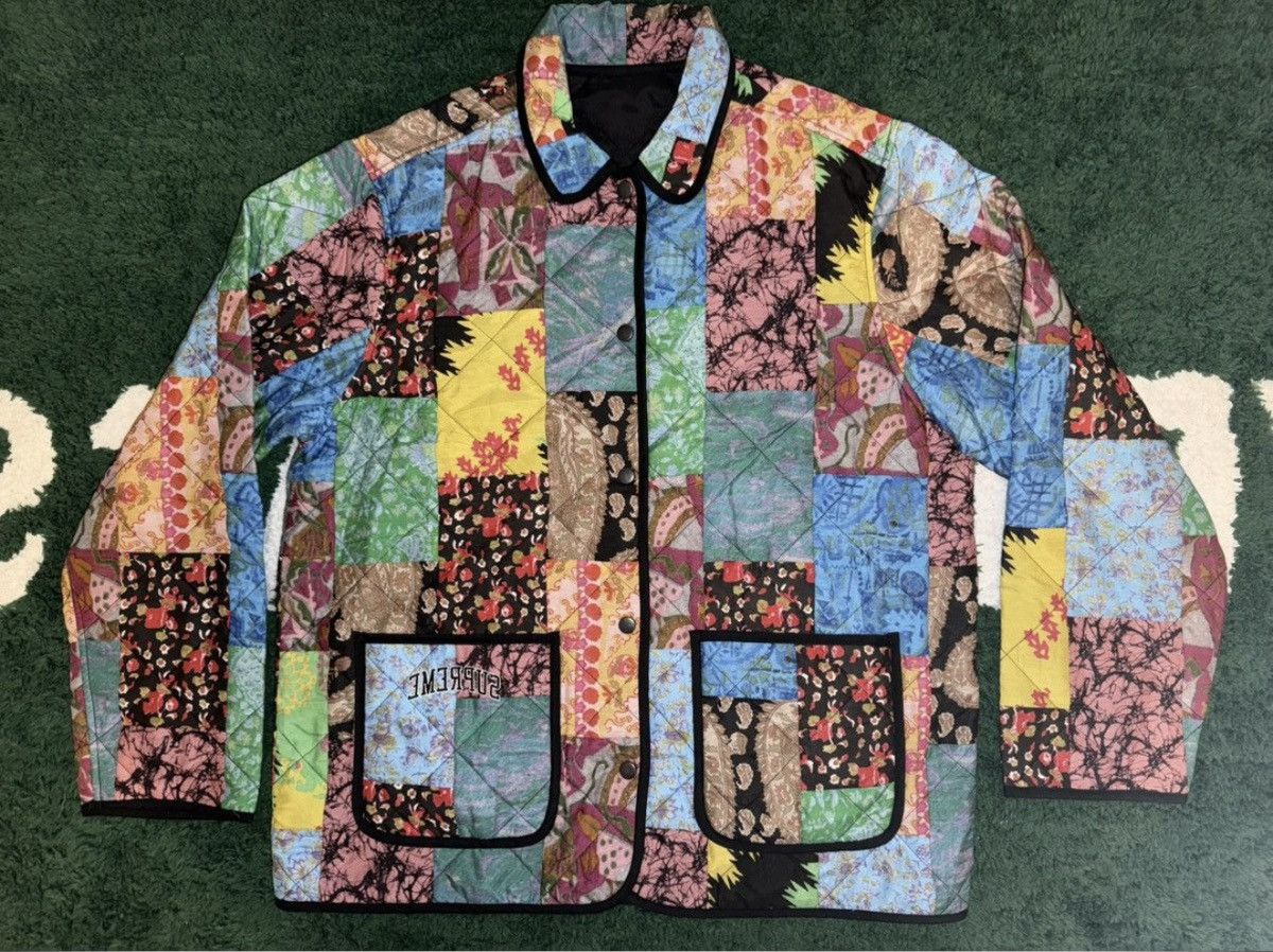 Supreme Supreme Patchwork Harrington Jacket MultiColor Size XL