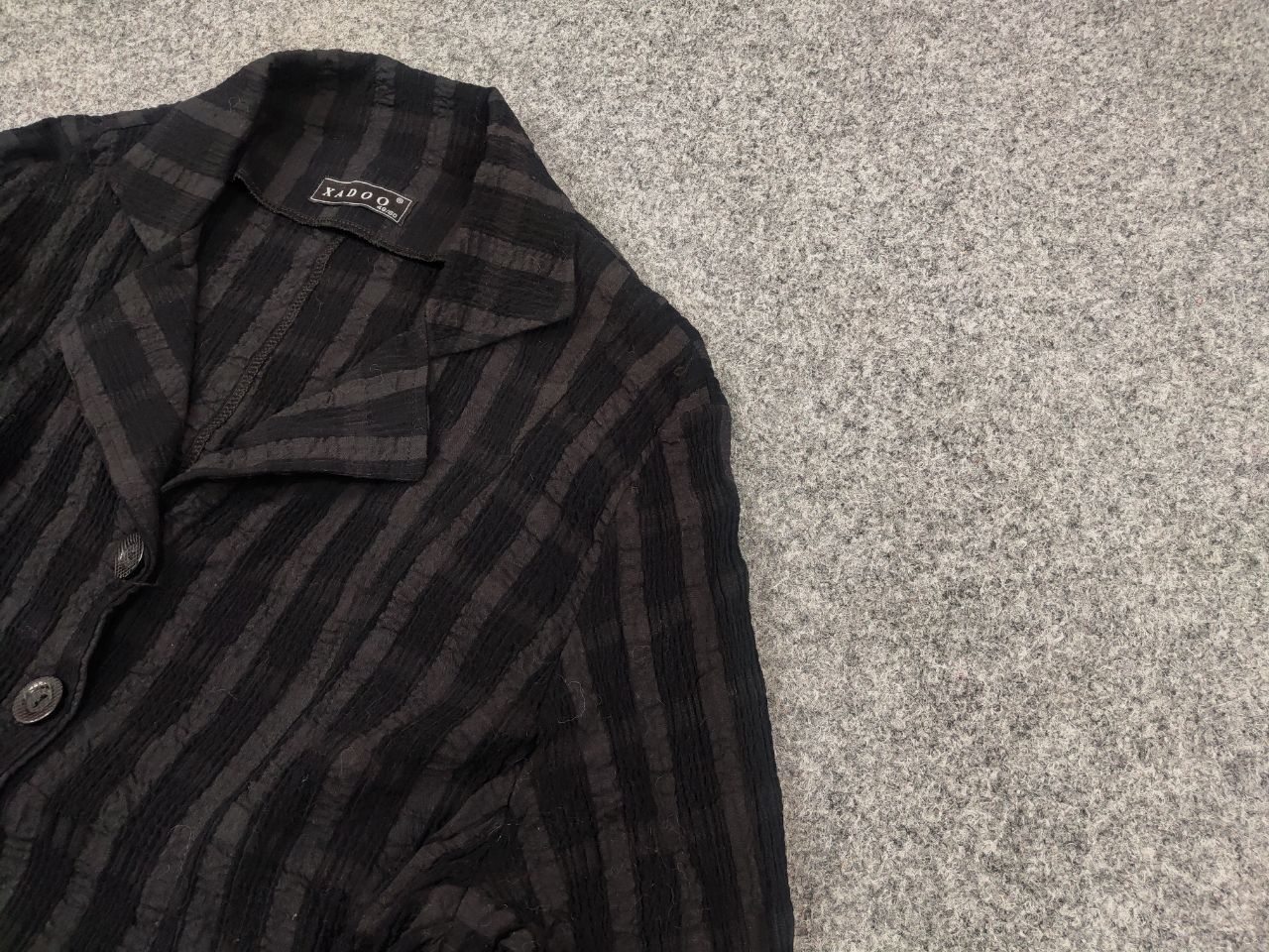 Other Xadoo Berlin Designer Avant Garde Light Textured Jacket Size L / US 10 / IT 46 - 4 Thumbnail