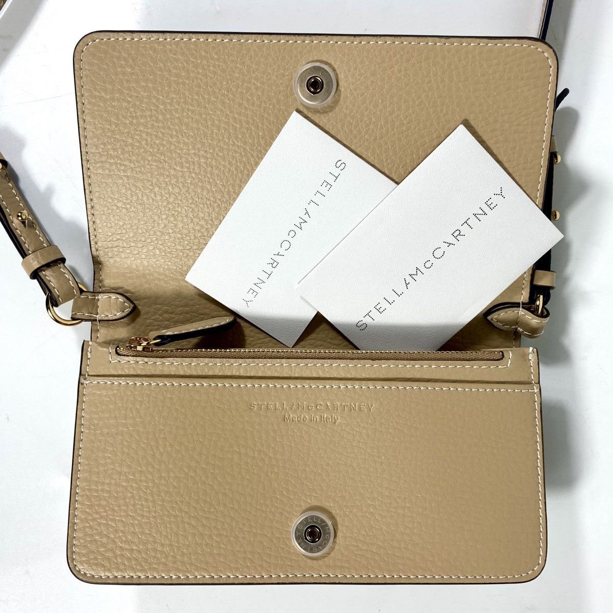 Stella McCartney Stella McCartney Mini Logo Vegan Leather Crossbody Bag Size ONE SIZE - 10 Thumbnail