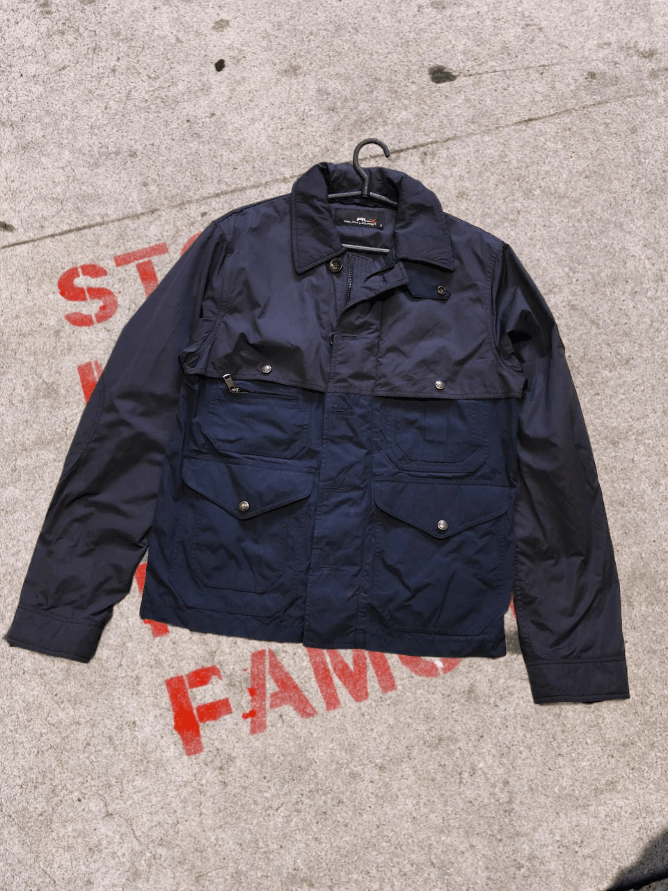 RLX Ralph Lauren Ralph Lauren RLX Jacket Navy Blue Full Zip Outdoor Coat Size US S / EU 44-46 / 1 - 1 Thumbnail