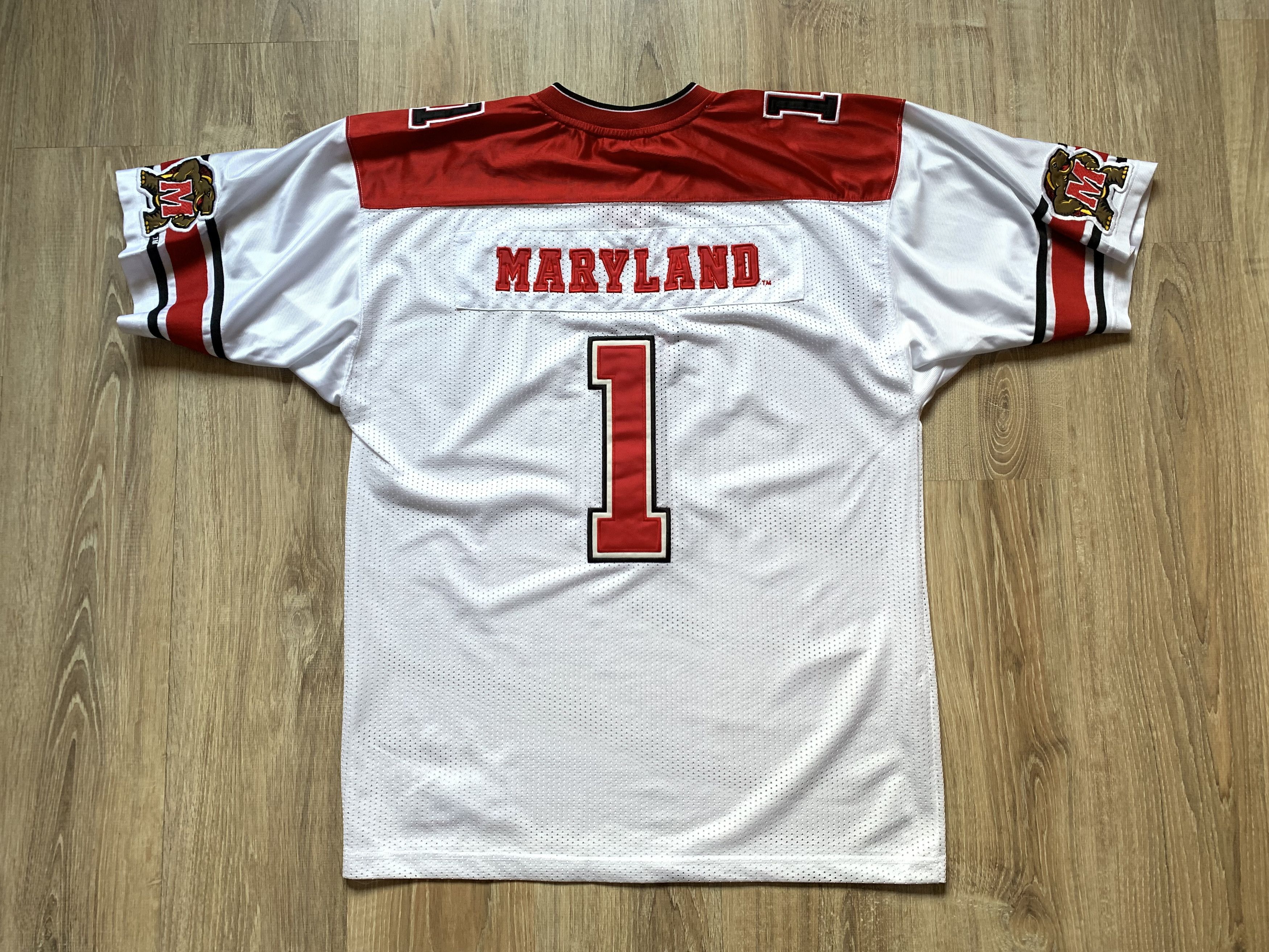 NBA × Vintage Vintage Maryland Terrapins #1 Basketball Jersey Size US L / EU 52-54 / 3 - 2 Thumbnail