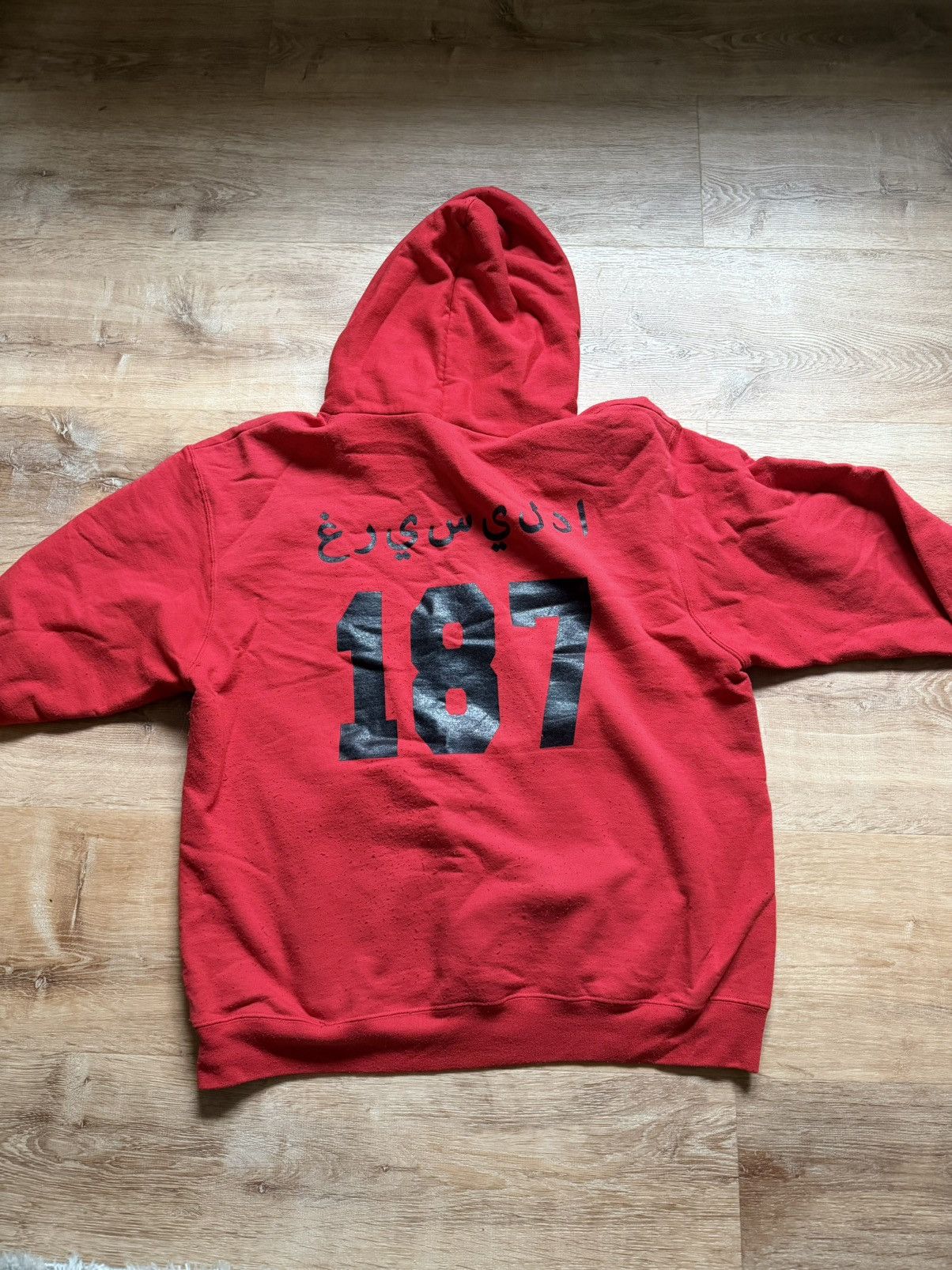 Champion OG FlyGod Westside Gunn Hoodie Red L Size US L / EU 52-54 / 3 - 2 Thumbnail