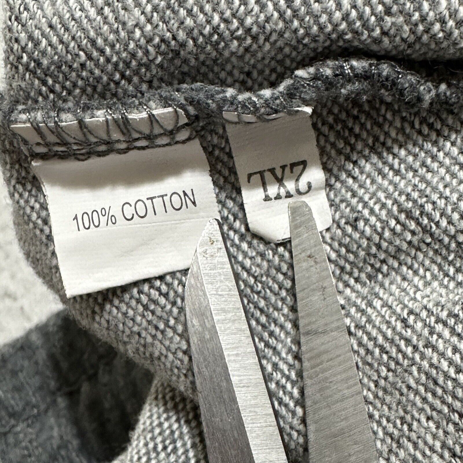 Shein Shein XXL Gray Sweat Shorts 4" Inseam High Waist Cotton Size 42" / US 20 - 4 Thumbnail