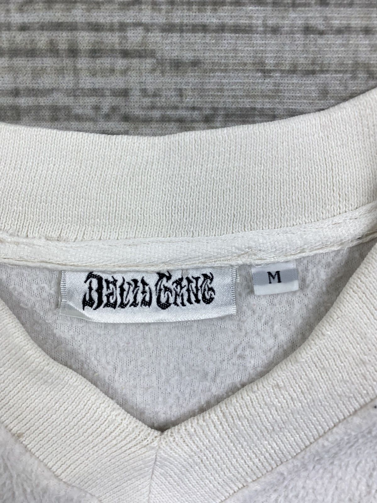 Japanese Brand × Vintage Vintage Devil Gang Cross Logo Dragonfly Sweatshirt Size US M / EU 48-50 / 2 - 6 Thumbnail